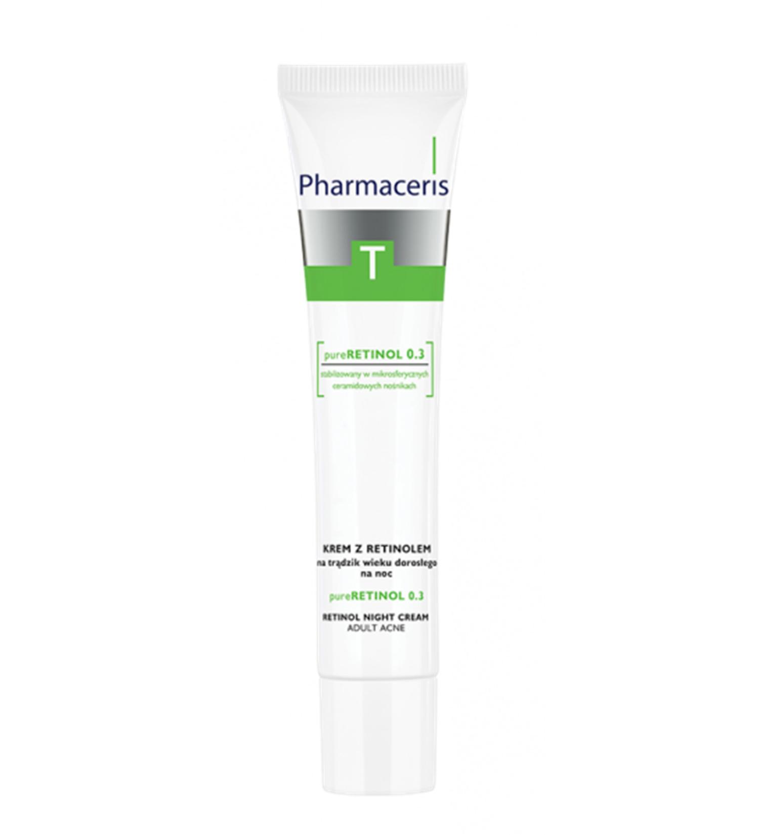 Pharmaceris Pure Retinol 0.3 Night Cream Adult Acne 40 ml
