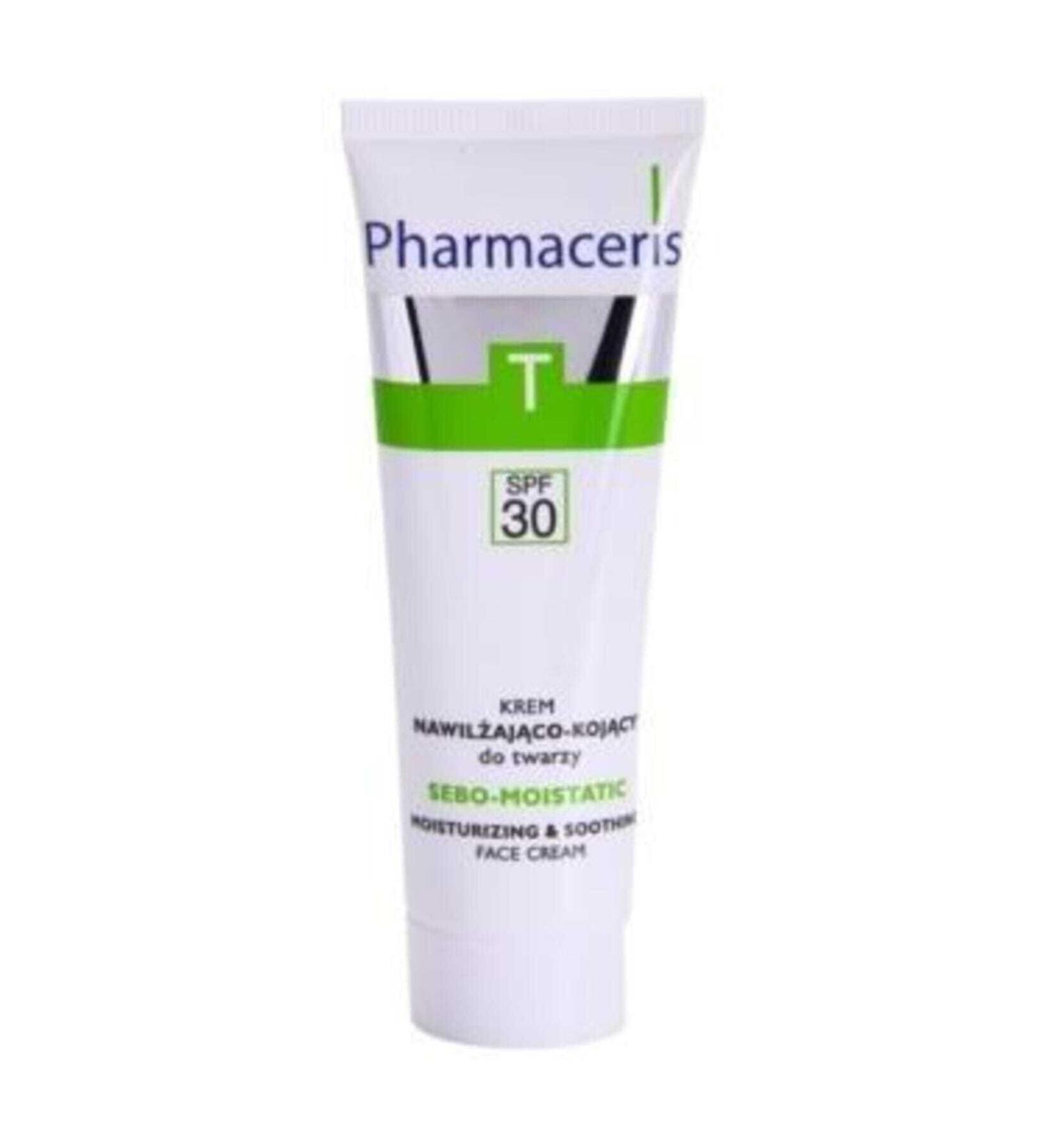 Pharmaceris T Sebo-moistatic Spf 30 Moisturizing And Soothing Face Cream 50 ml S.AKLI GZ 14