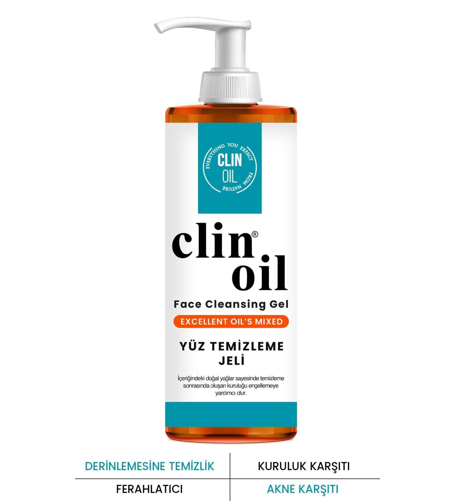 PROCSIN Clin Oil Acne and Blemish Cleansing Gel 150 ml - Buy Online on GoSupps.com