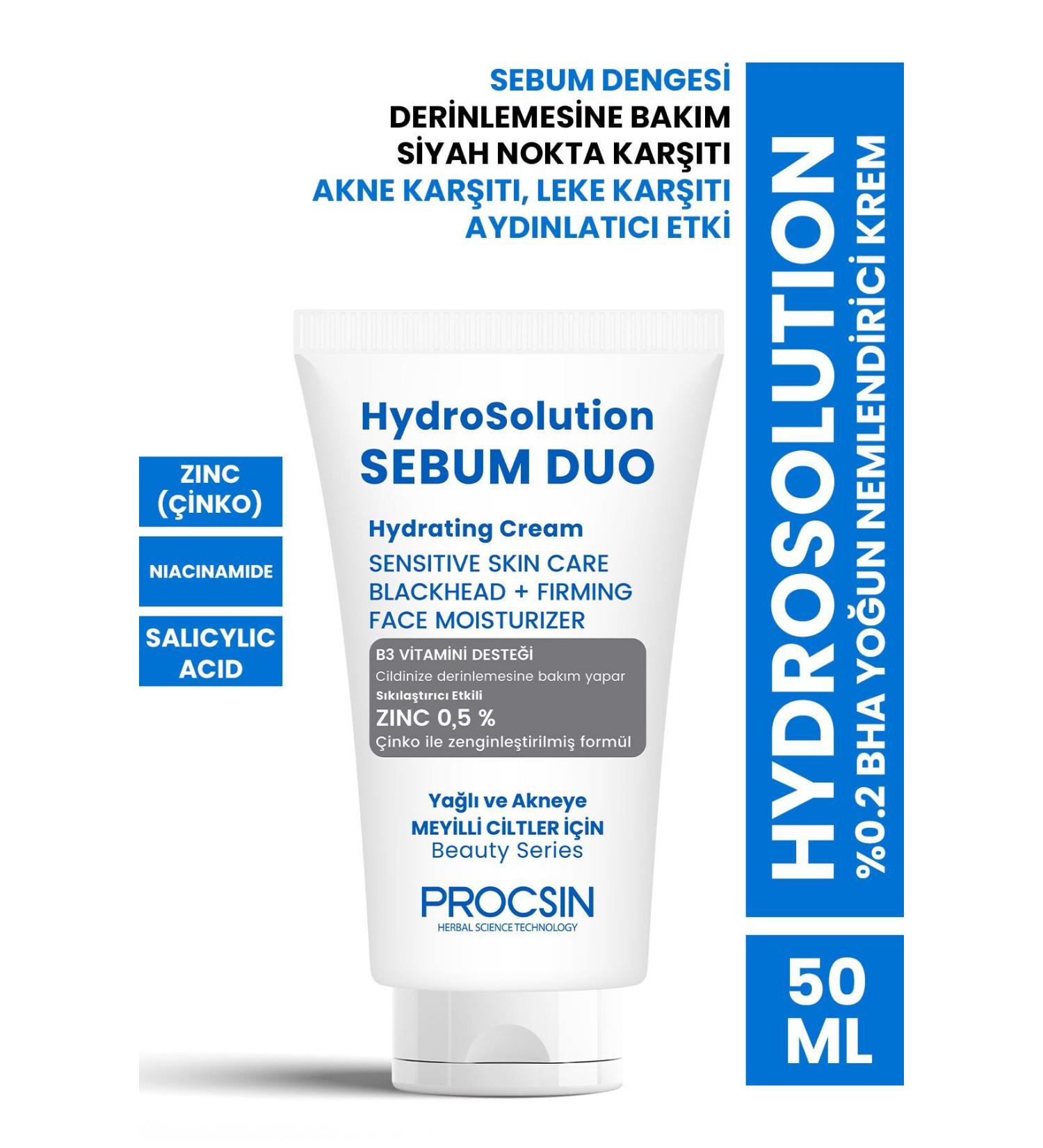PROCSIN Hydrosolution 0.2% Bha Intensive Moisturizing Cream 50 ml - Buy Online on GoSupps.com