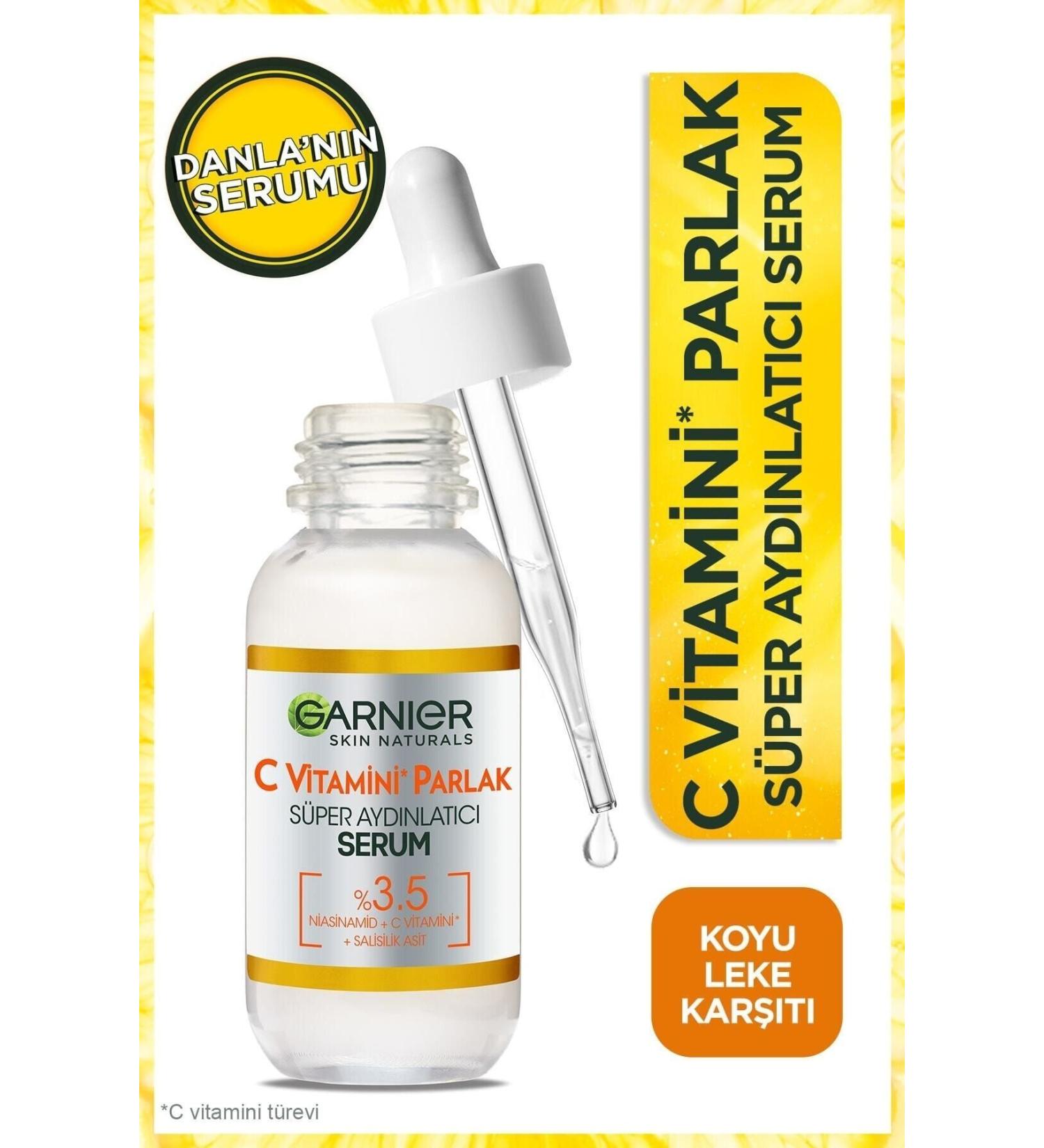 Garnier Vitamin C Bright Super Brightening Serum 30ml Q81 - Buy Online on GoSupps.com