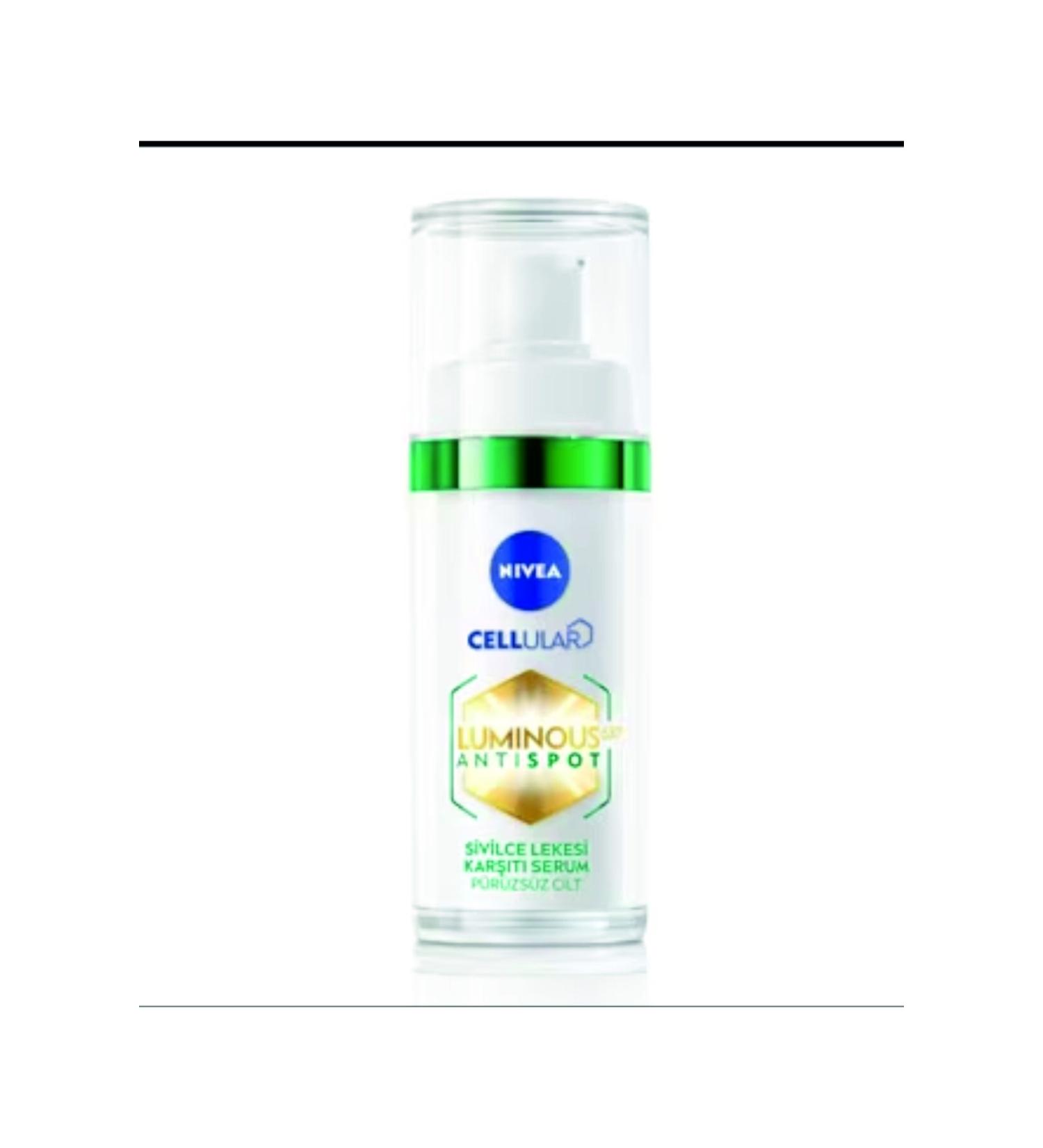 NIVEA Luminous630 Anti-Acne Spot Serum 30 ml Salicylic and Hyaluronic Acid