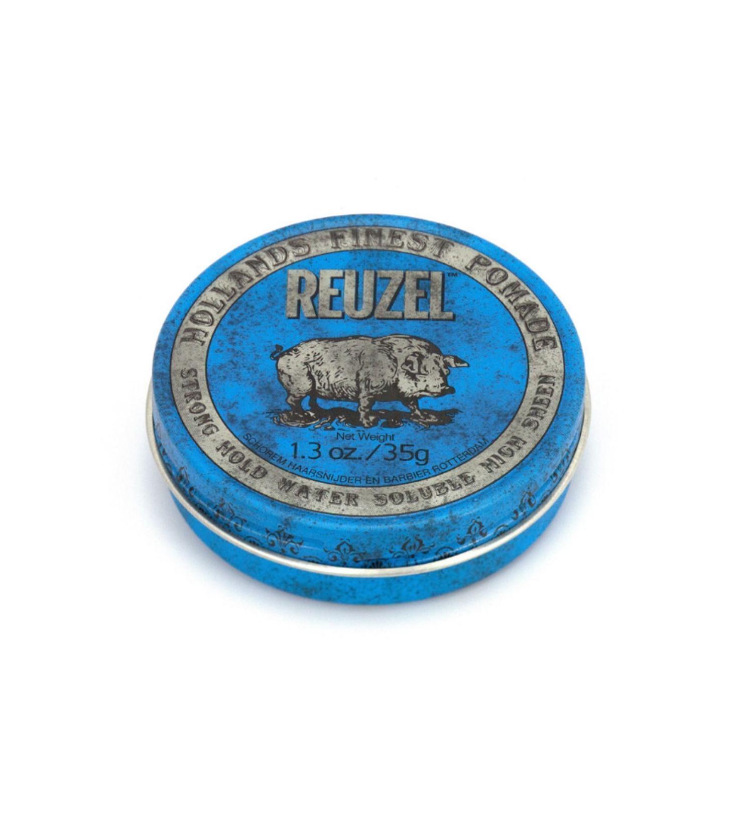 Reuzel Blue Strong Hold Water Soluble 35g - Buy Online on GoSupps.com