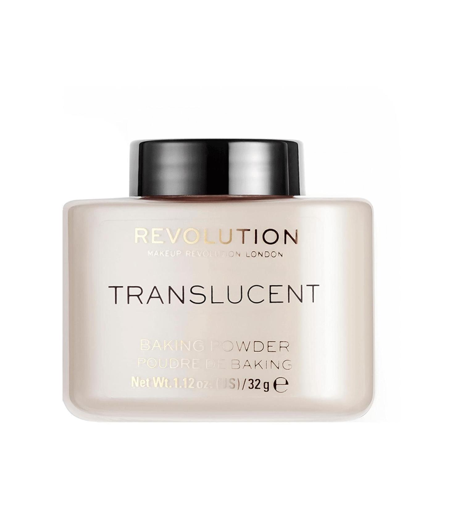 Revolution Loose Baking Powder Translucent Semi-Transparent 32 gr