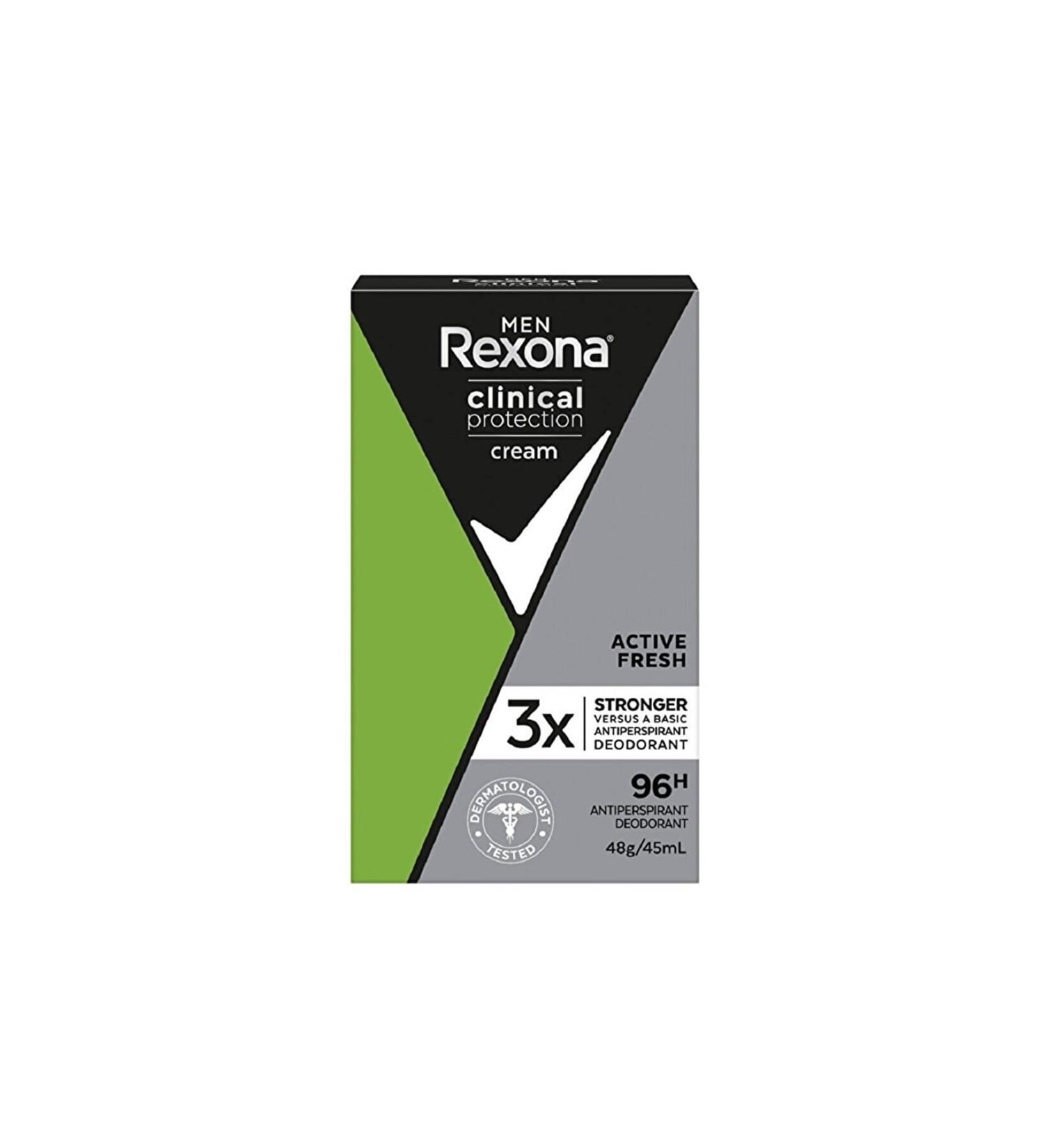 Rexona Clinical Protection Active Fresh Men Cream Deodorant 45 Ml 456