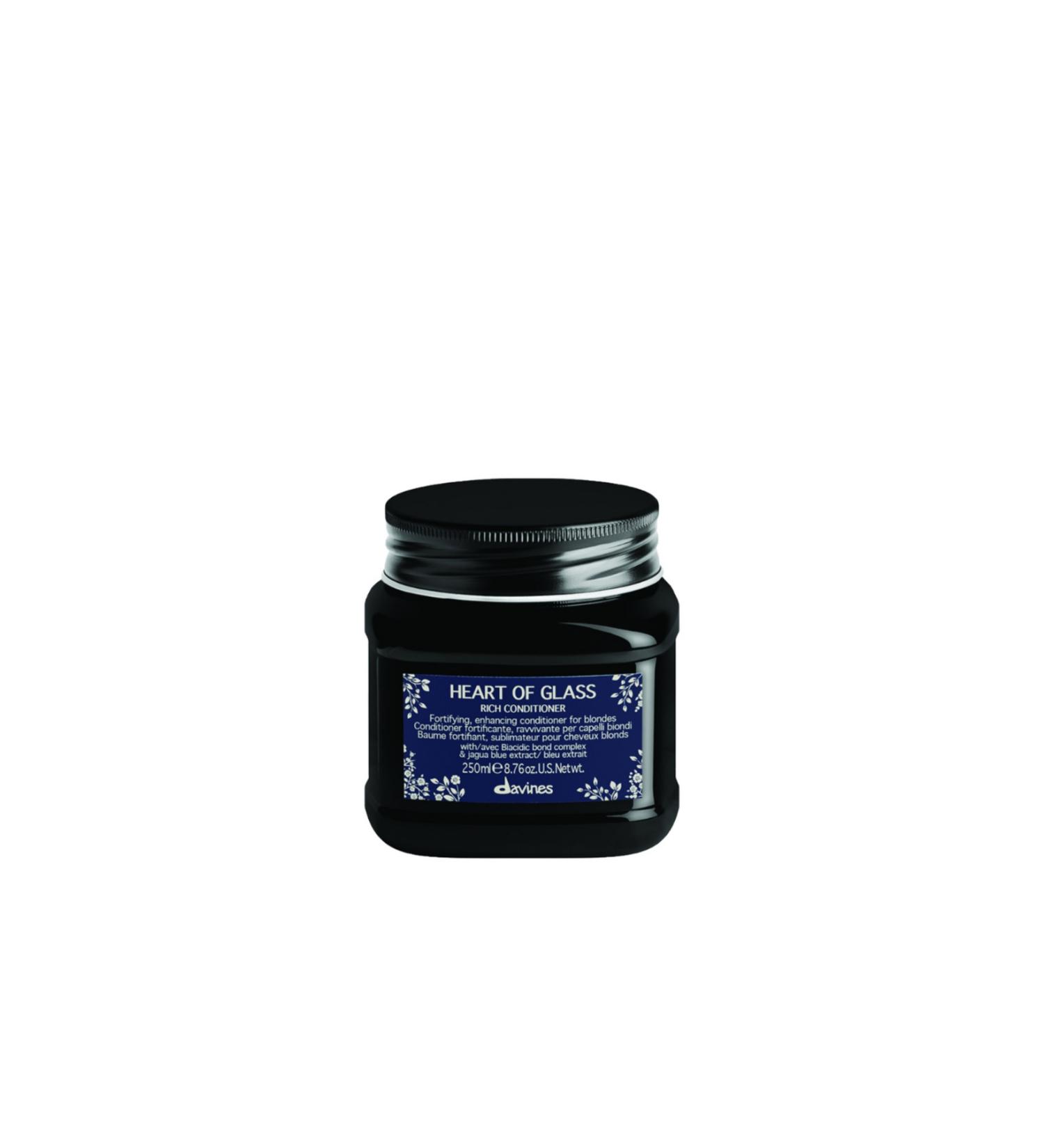 Davines Economic Duo Davines Heart of Glass Rich Conditioner 250ml - 0 Original 0 Natural