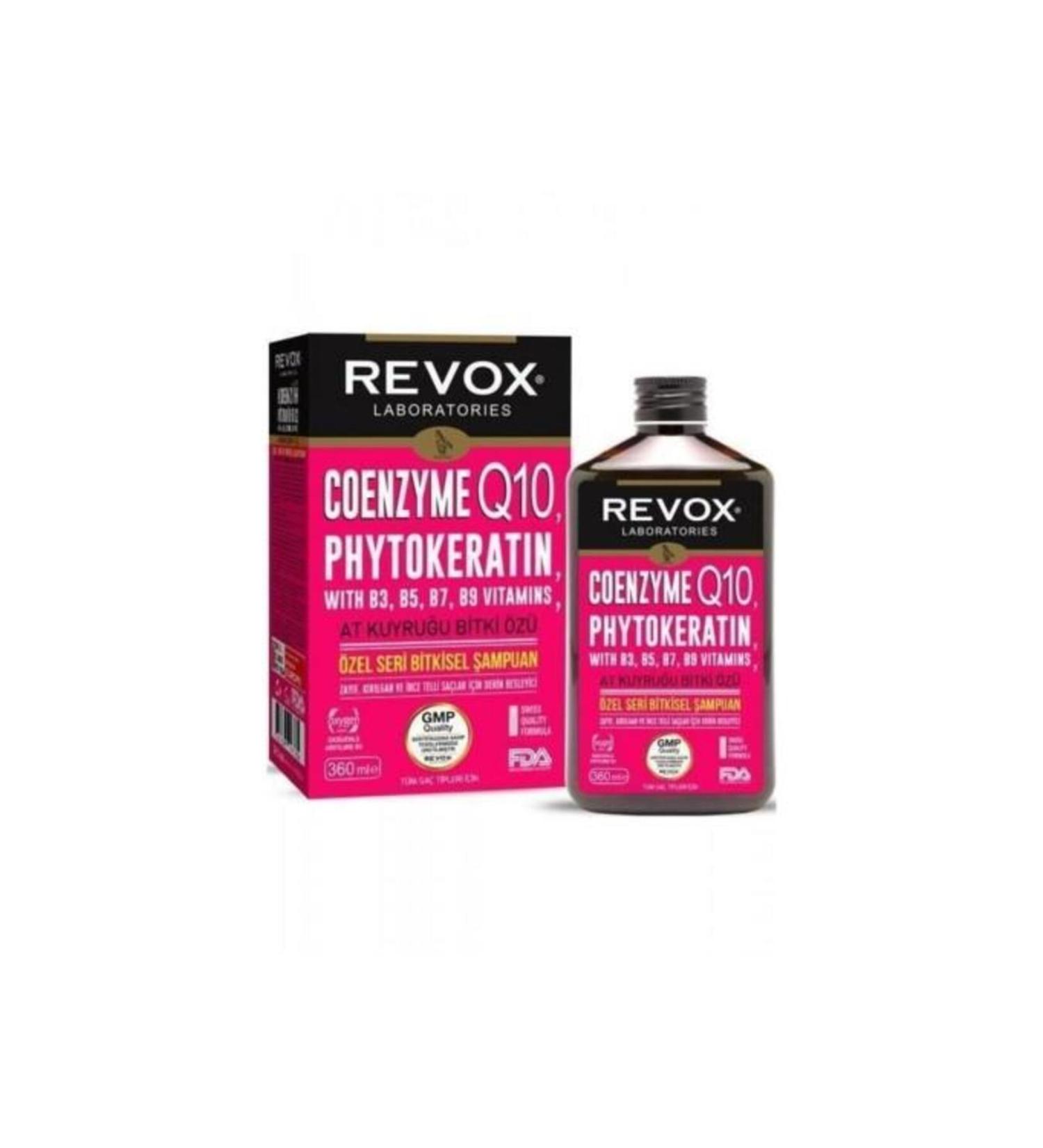 Revox Coenzyme Q10 Phytokeratin Shampoo 360 ml