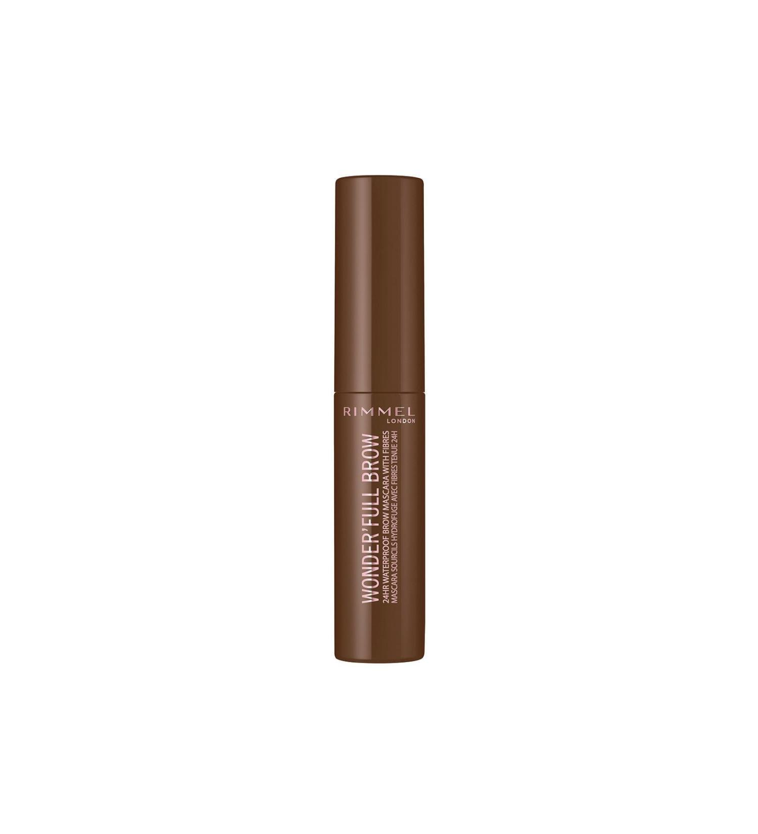 Rimmel London Brown Brow Mascara - Wonder'full Brow Mascara 002 Medium - Buy Online on GoSupps.com