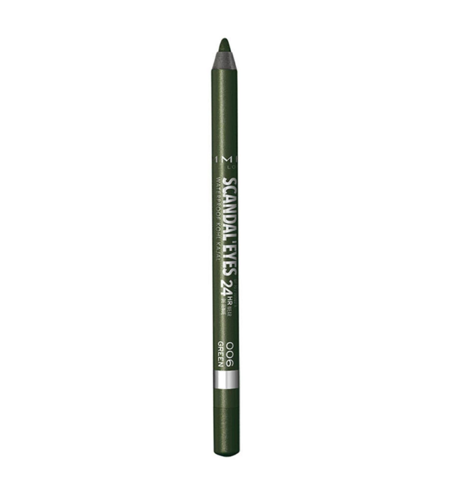 Rimmel London Green Eyeliner - Scandal'Eyes Kohl Kajal Green 3614224079574