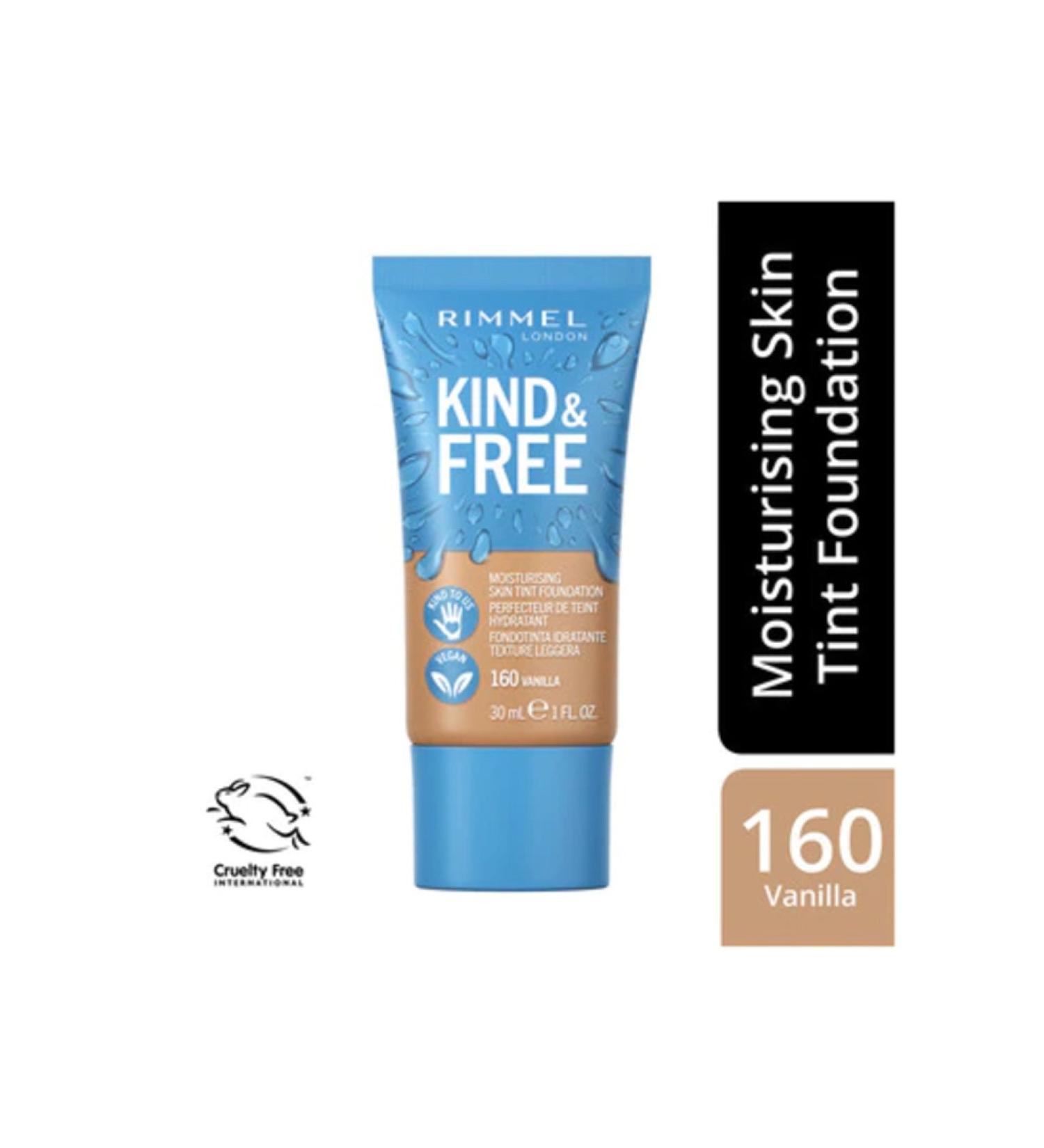 Rimmel London Kind Free Foundation Natural Beige No: 160