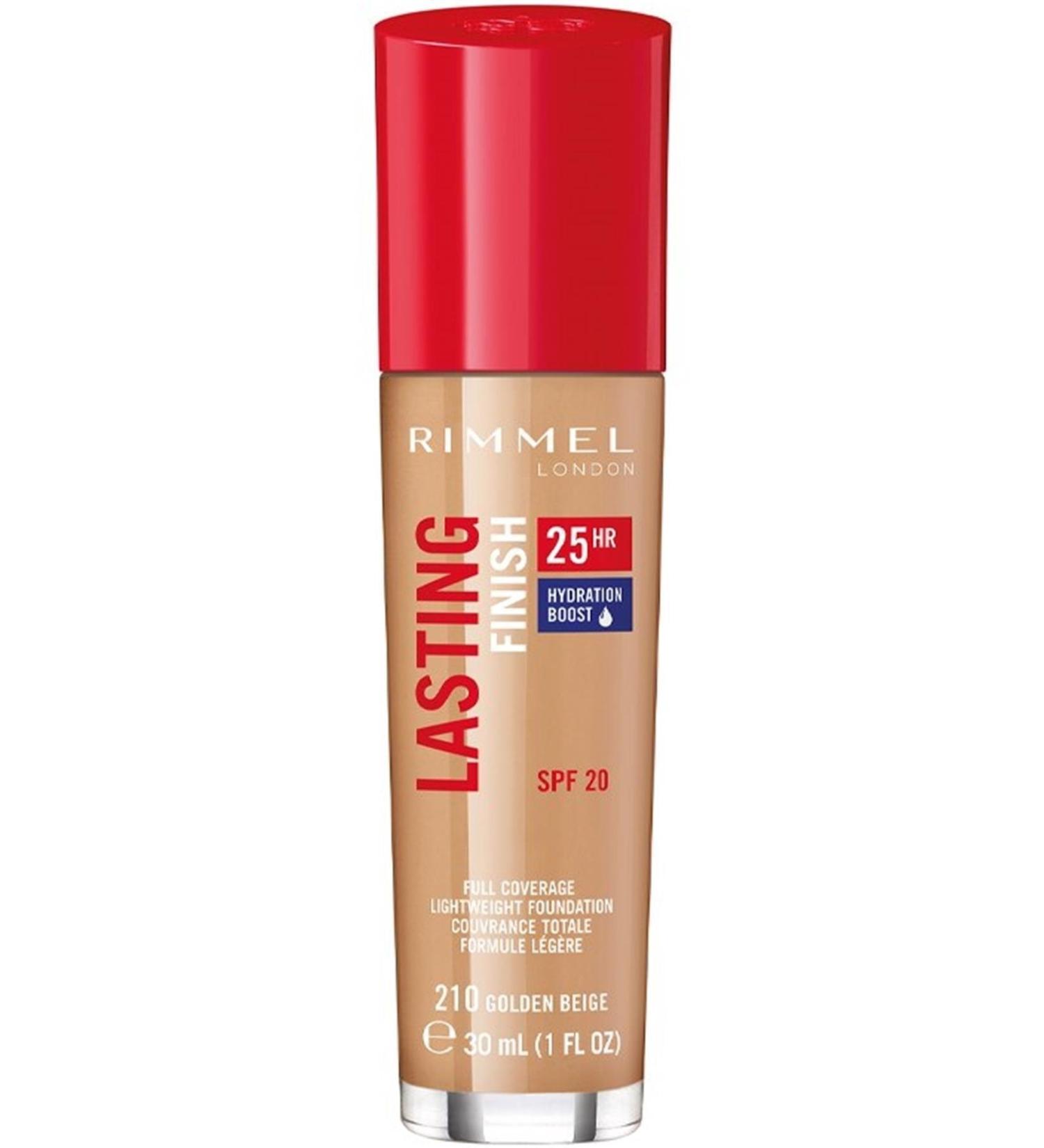 Rimmel London Lasting Finish 25 Hour Foundation Foundation 210 Golden Beige