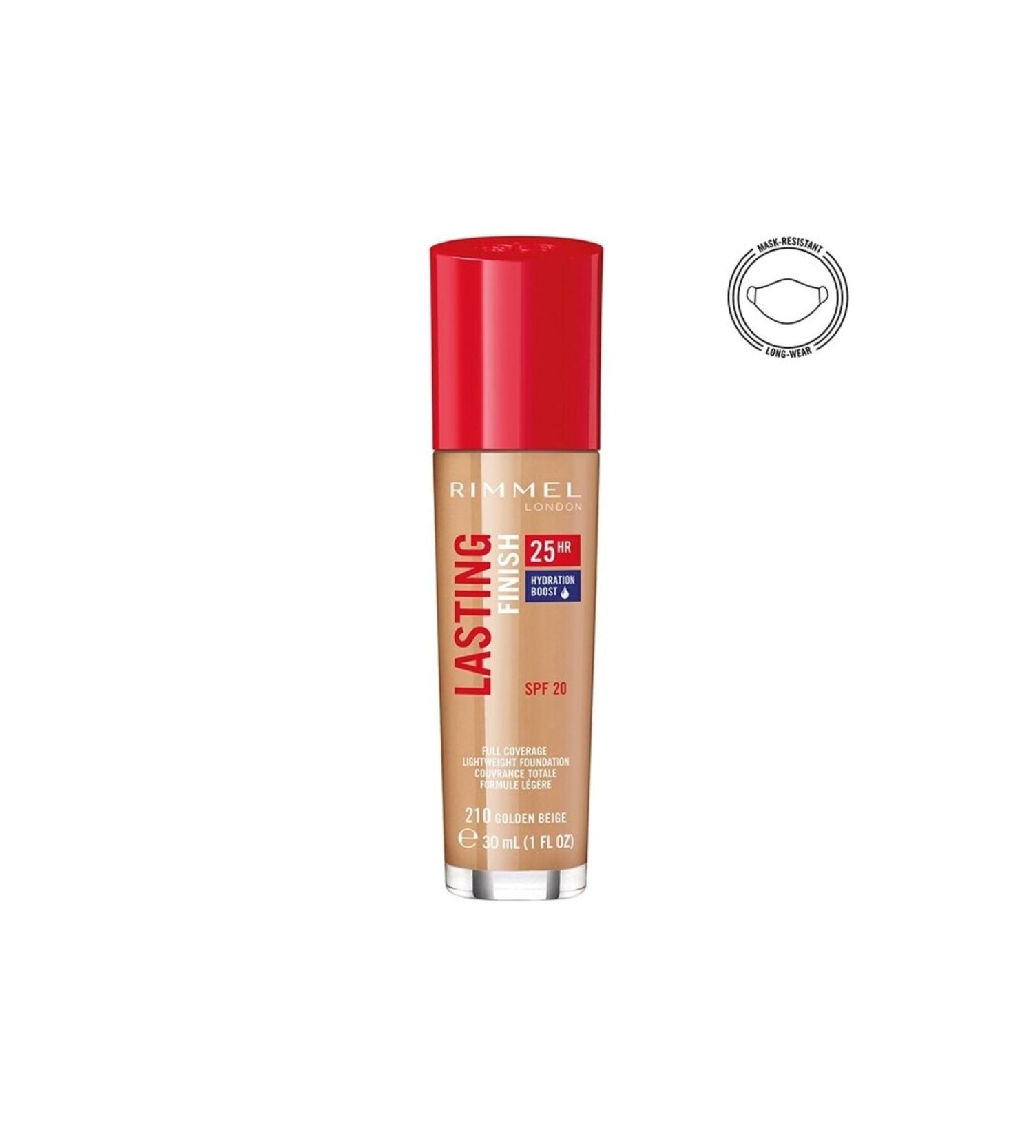 Rimmel London Lasting Finish 25 Hour Foundation Foundation 210 Golden Beige