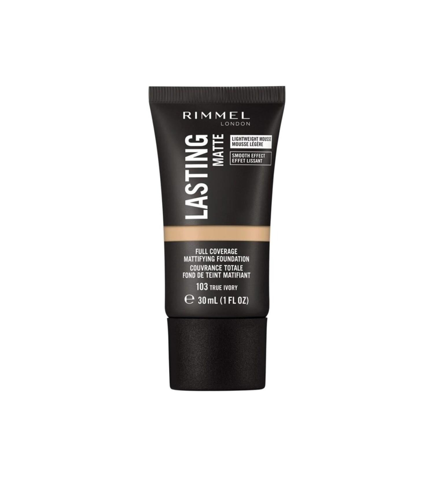 Rimmel London Long-Lasting Matte Foundation 103