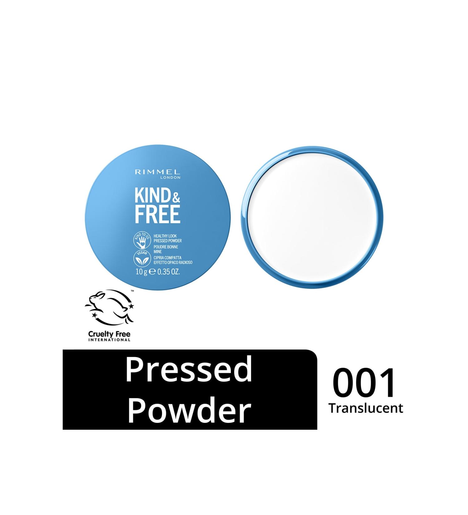 Rimmel London Powder Kind Free Powder Translucent No:001