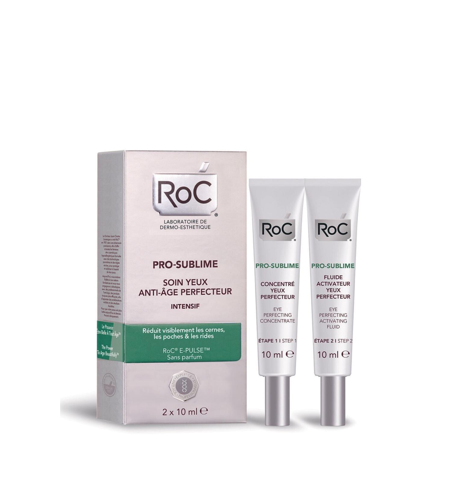 Roc Anti-Wrinkle Eye Cream Pro Sublime Intensive 2 x 10 ml 3574661111834