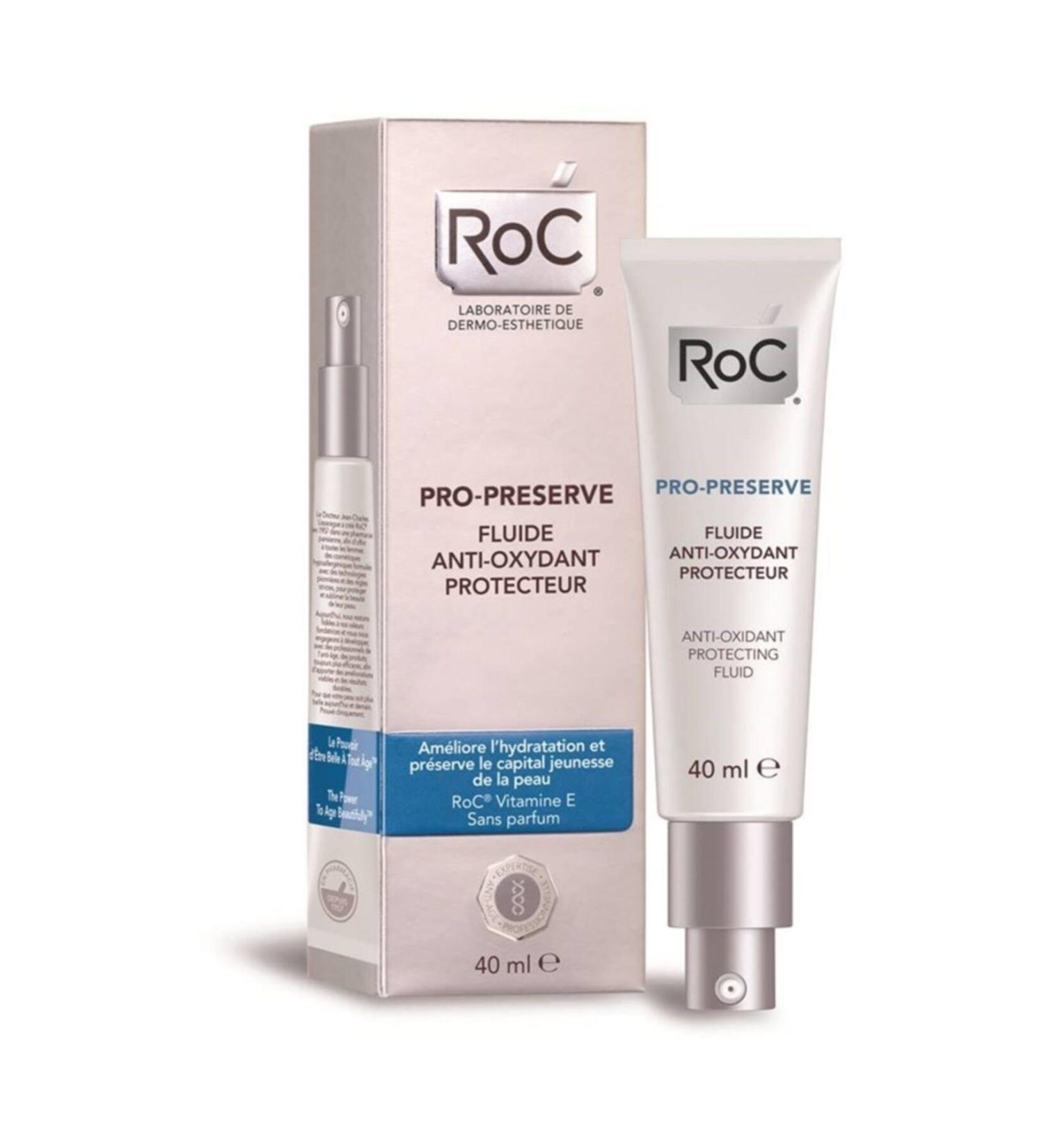 Roc Moisturizing Cream for All Skin Types - Pro Reserve Fluid 40 Ml 3574661108247