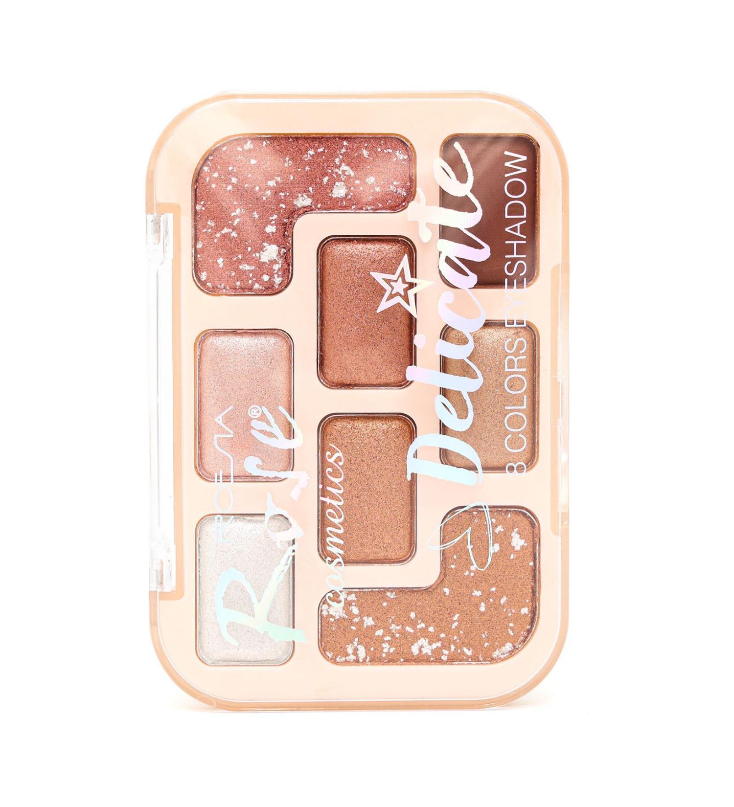 Roesia Rose Cosmetics Rose Delicate 8-Purple Pearlescent Eyeshadow