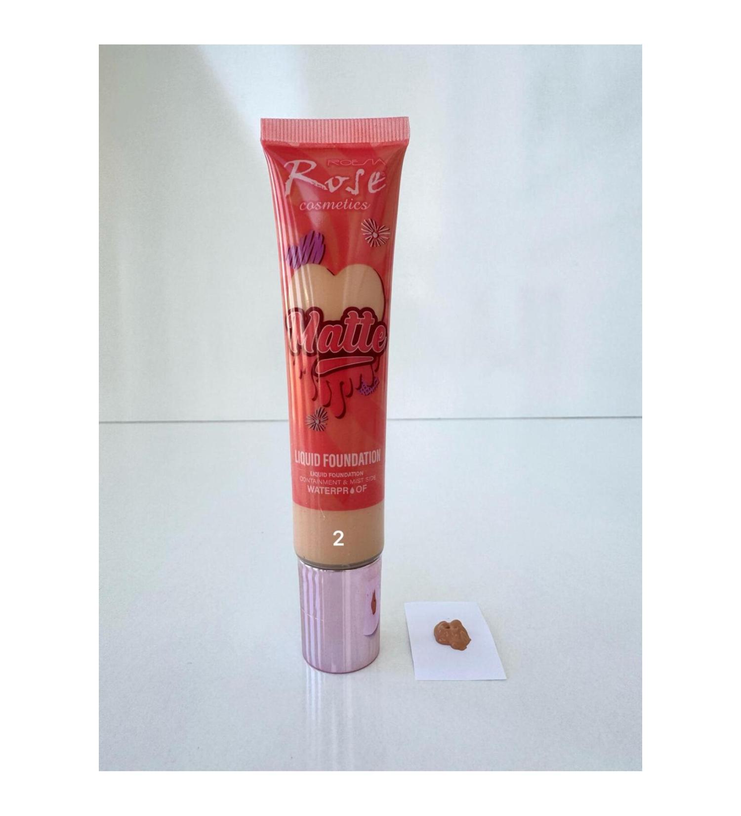 Roesia Rose Cosmetics Rose Matte Liquid Foundation