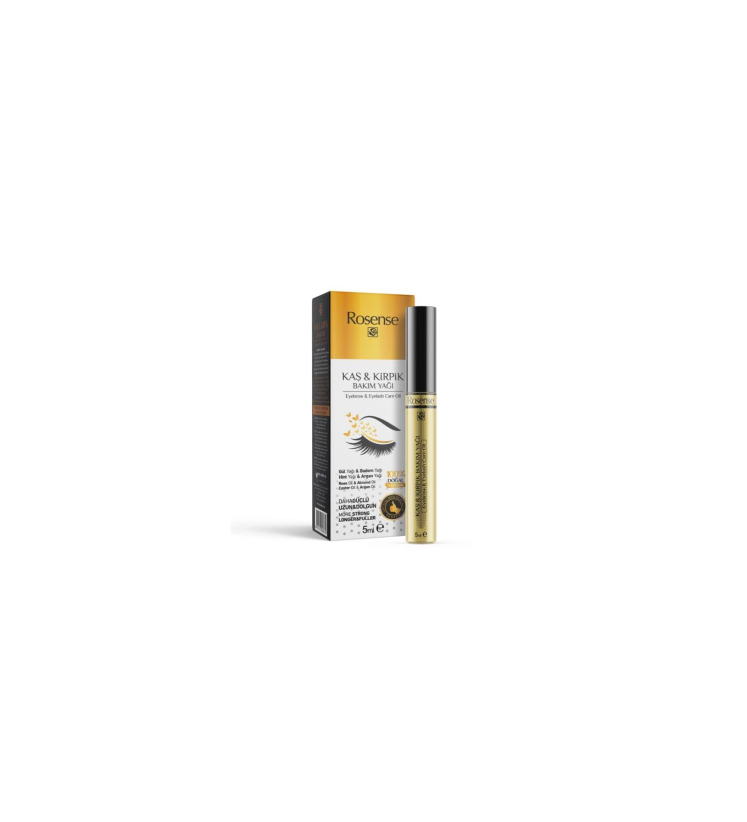 Rosense Eyebrow Eyelash Care Oil - Rose & Almond Oil