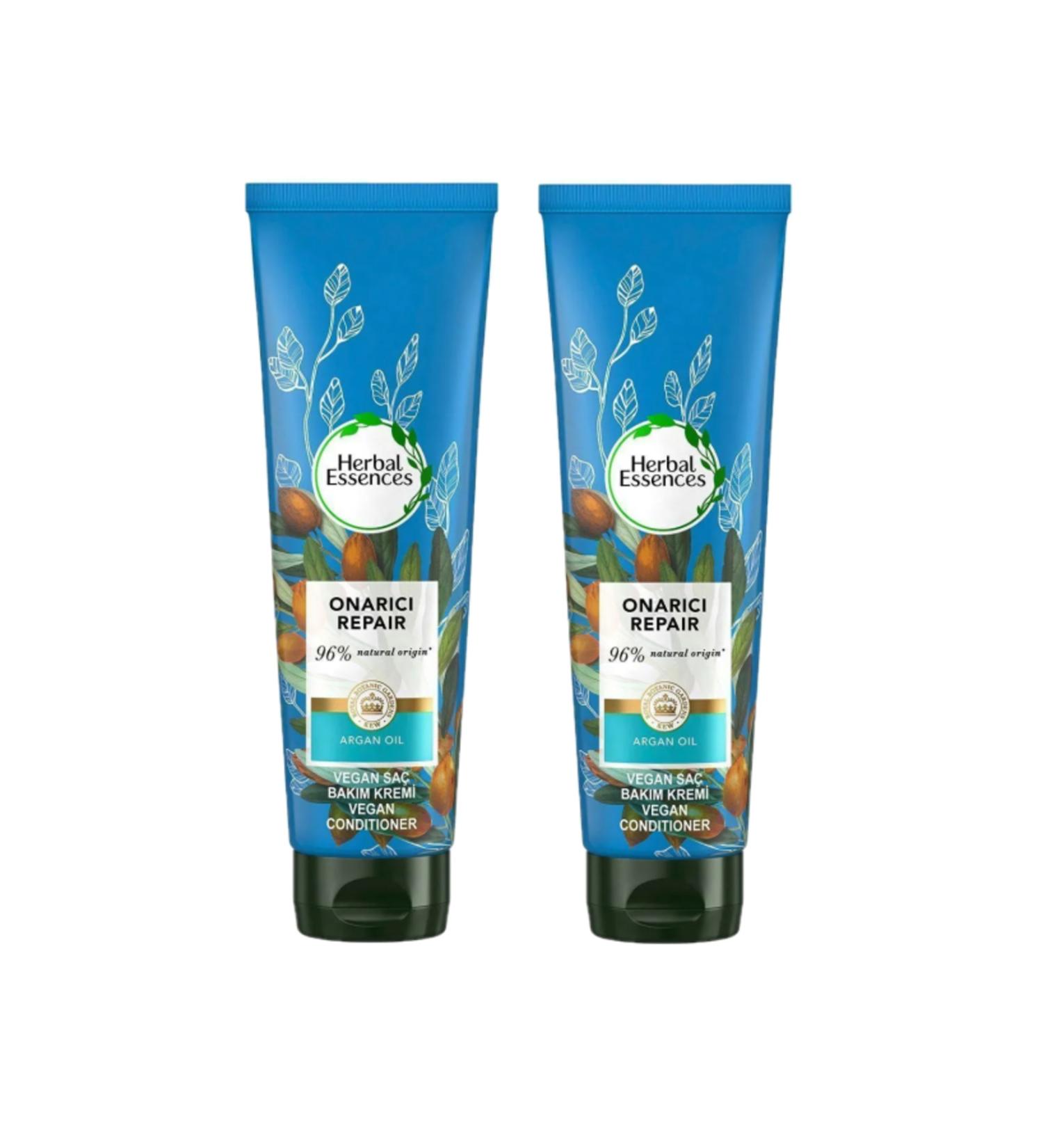 Herbal Essences Vegan Hair Care Conditioner Repairing Argan Oil 275 ml x2 PCS