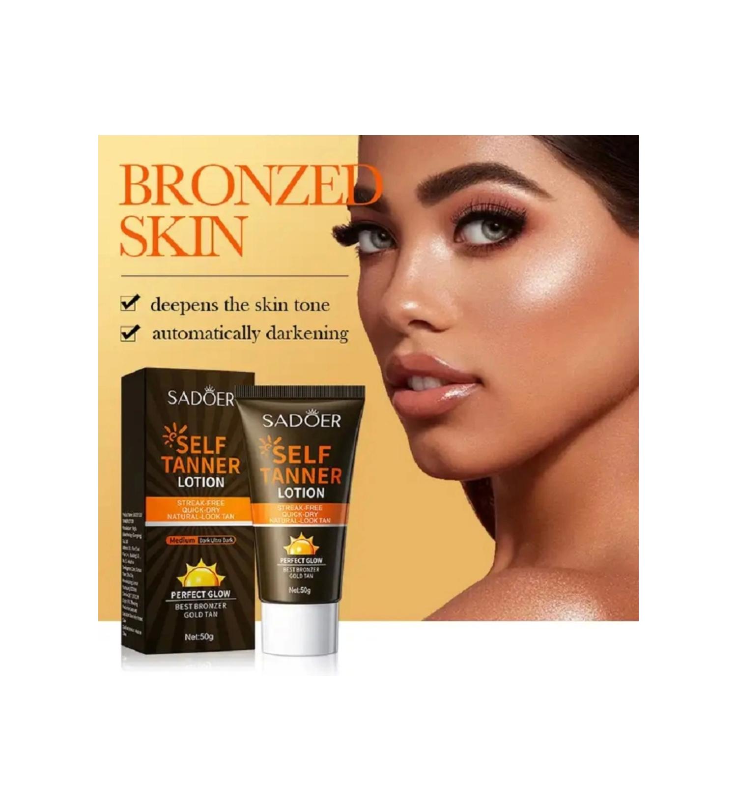 SADOER Natural Looking Bronzing Cream - Buy Online on GoSupps.com