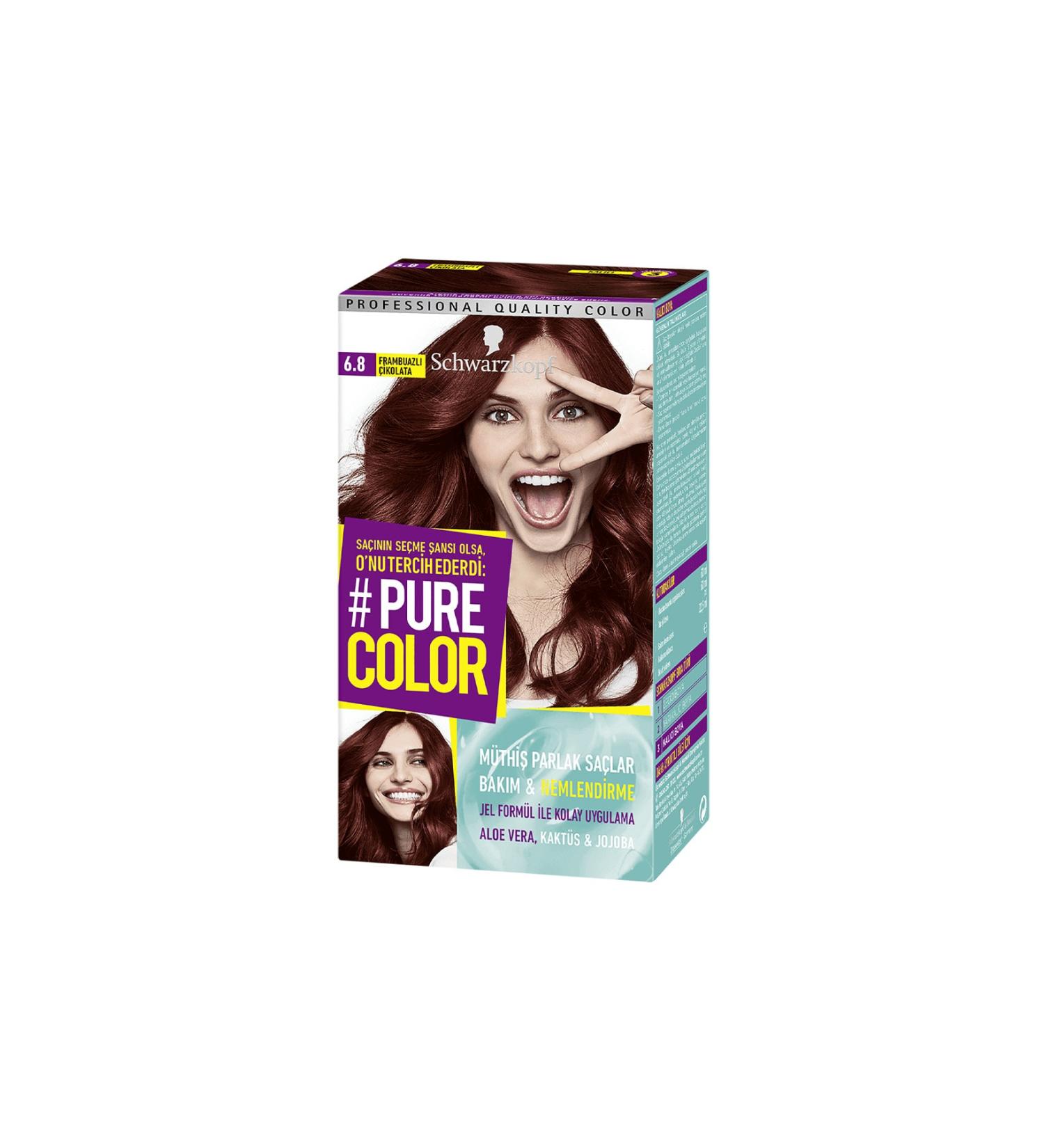 Schwarzkopf Pure Color Raspberry Chocolate 6-8