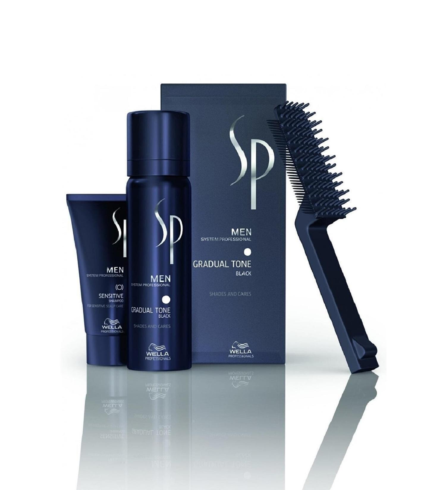 Schwarzkopf Sp Men Pigment Mousse Gradual Tone Black 60ml