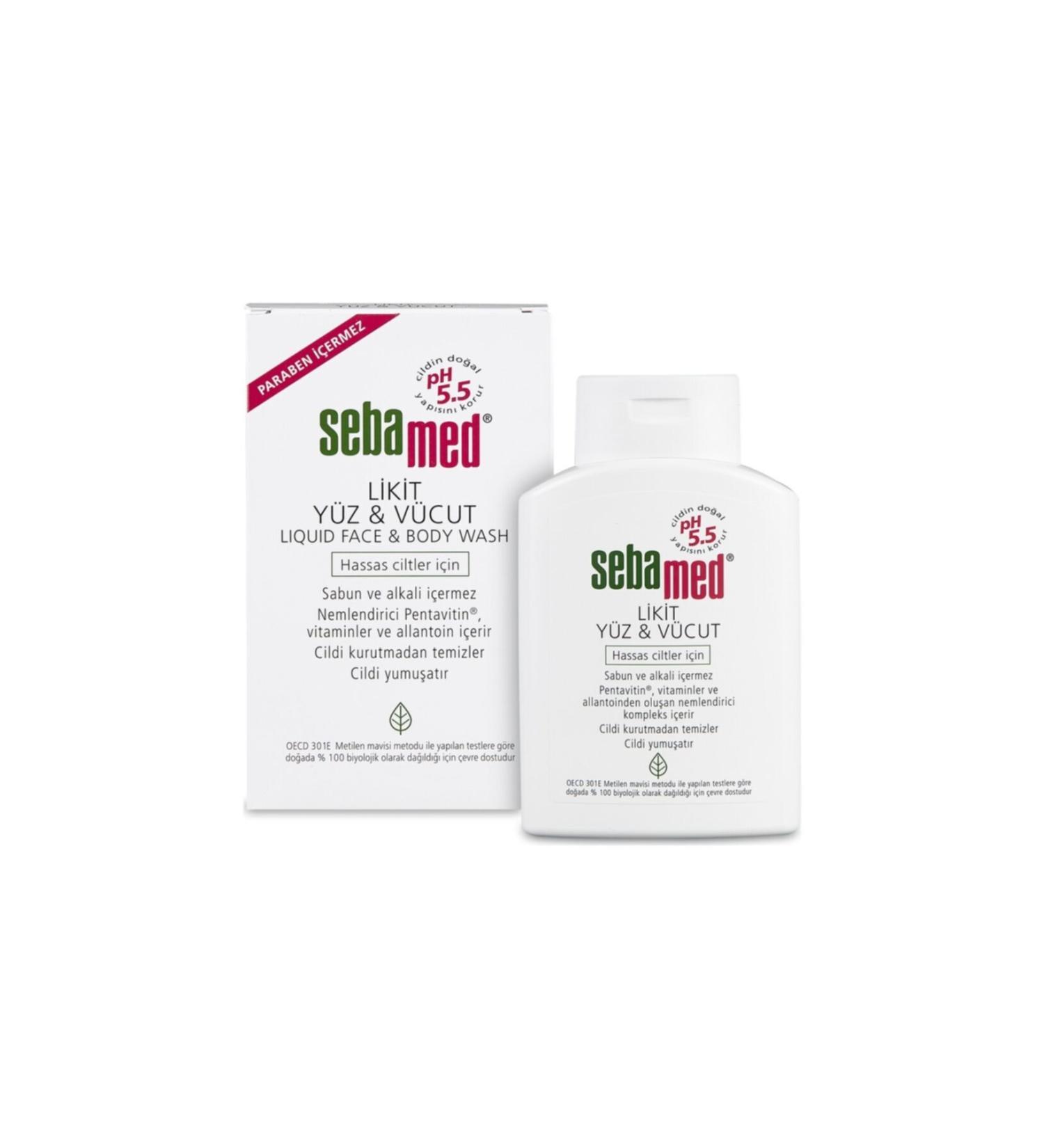 Sebamed Liquid Face and Body Cleansing Gel 1000 ml