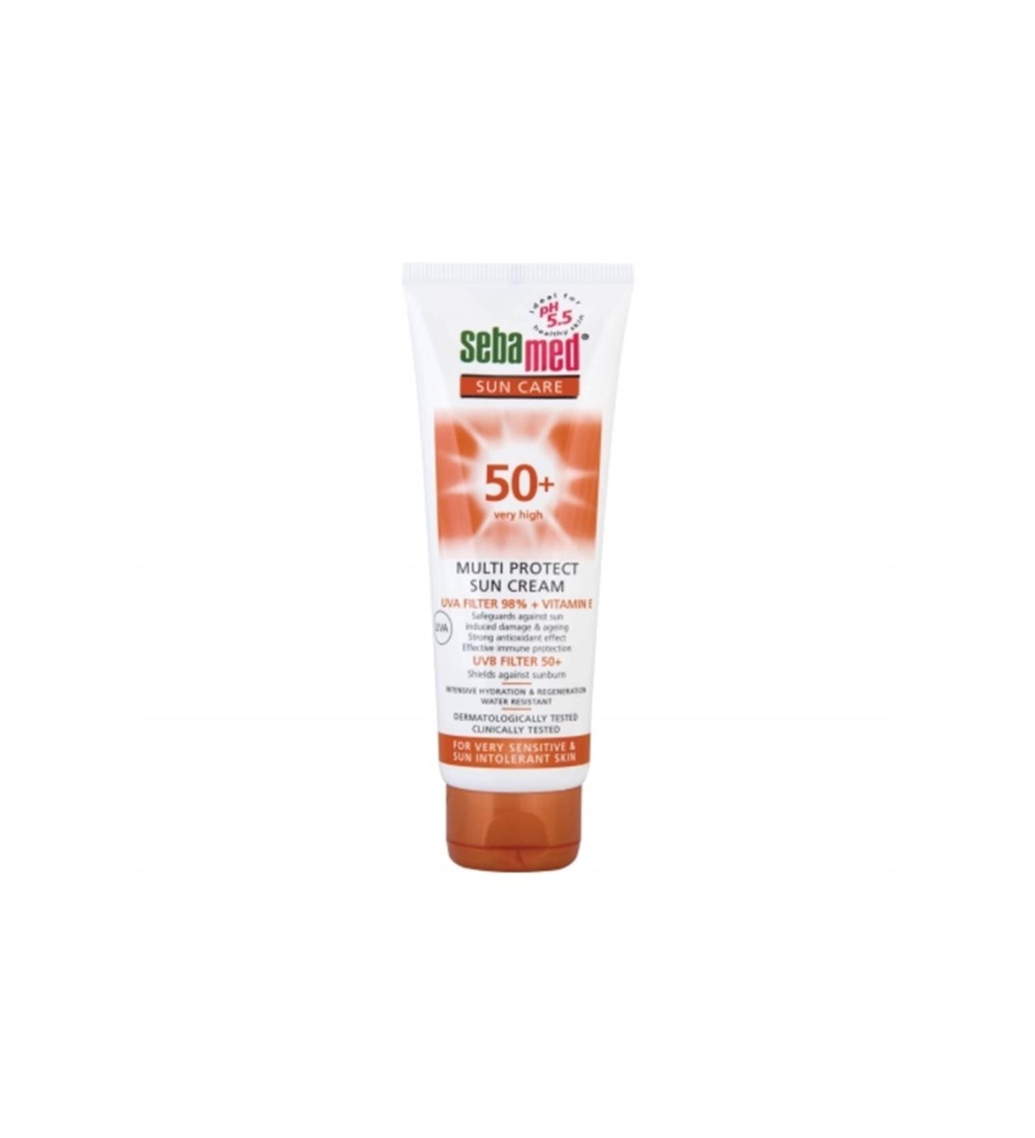 Sebamed Sun Care Water Resistant Spf 50+ Multi-Protection Sun Cream 75 Ml