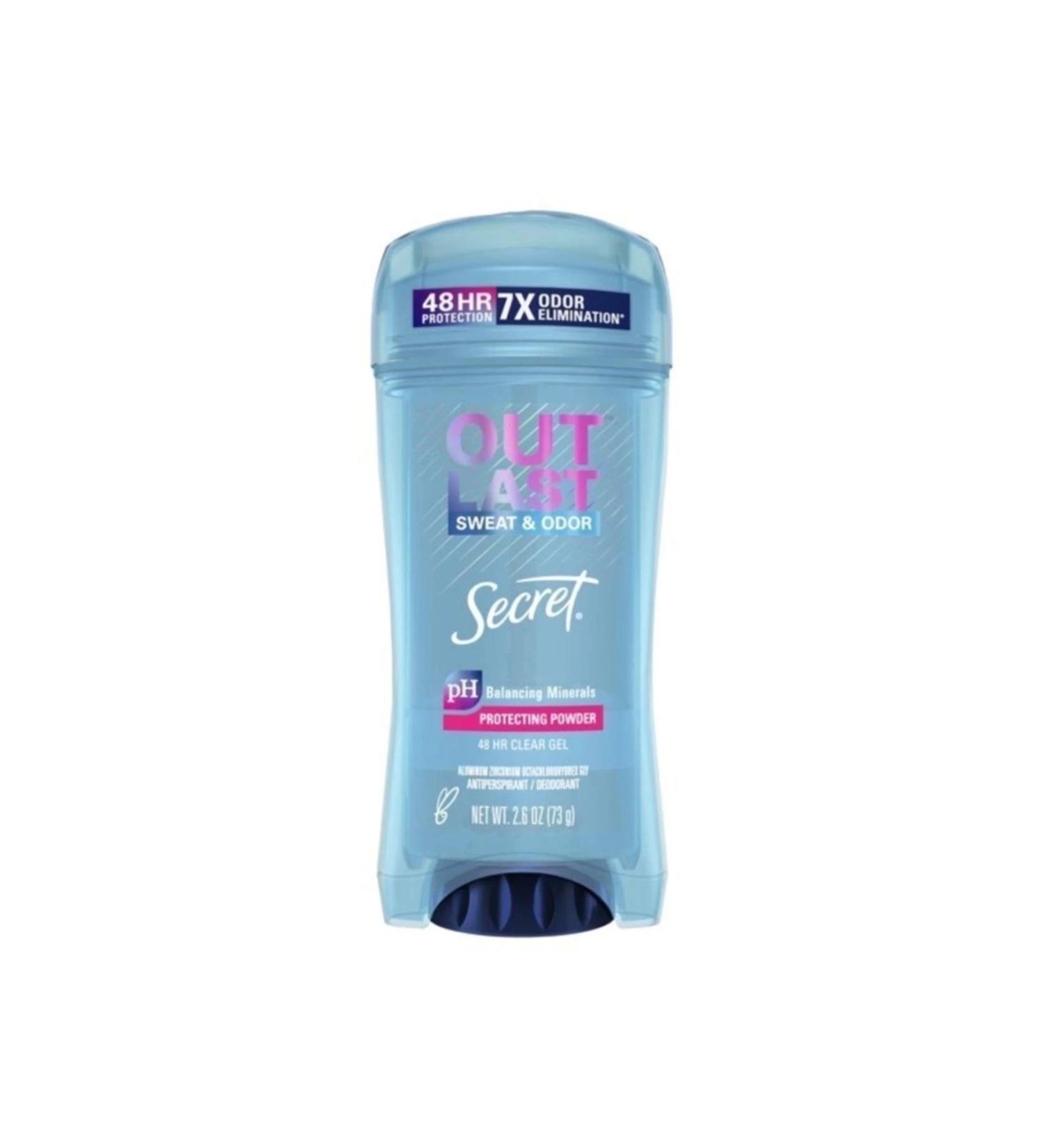 Secret Outlast Clear Gel Antirespirant Deo Stick 74 Gr.