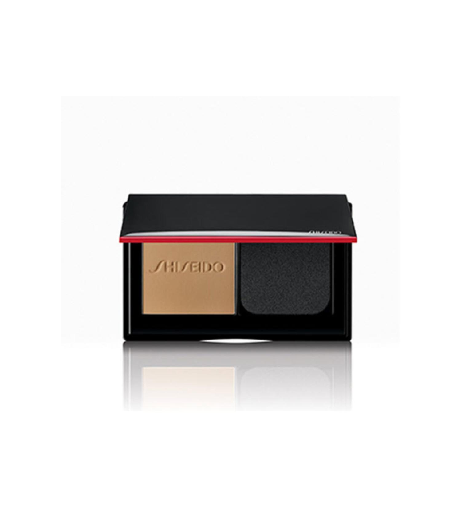 Shiseido Synchro Skin Self Refreshing Custom Finish Powder Fd 340 -24 Hours Long-Lasting Dual Use Feature