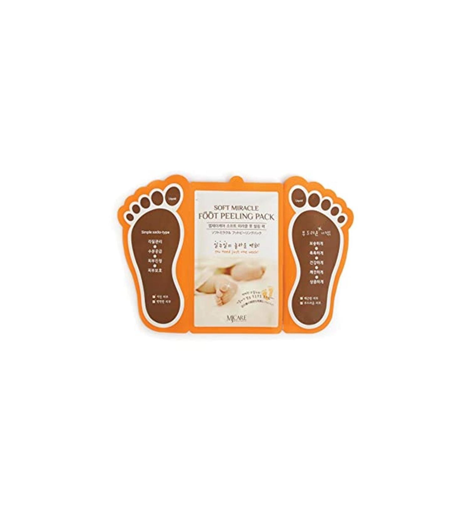 Miracle Foot Peeling Pack - Sock Type Foot Peeling Mask - Buy Online on GoSupps.com