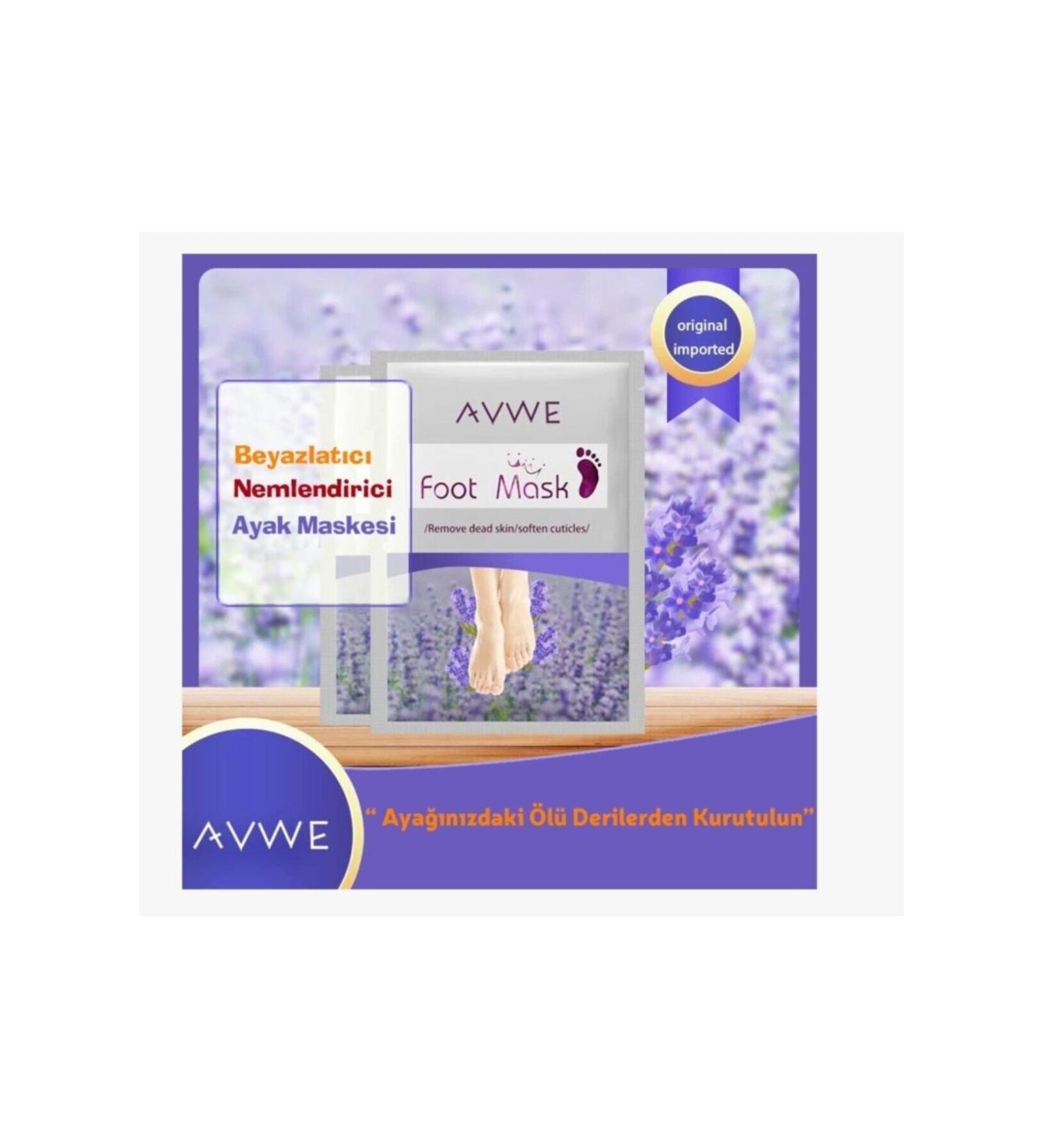 Avwe Sock Type Foot Peeling Mask Dead Skin Peeling - Foot Peeling Pack - Buy Online on GoSupps.com