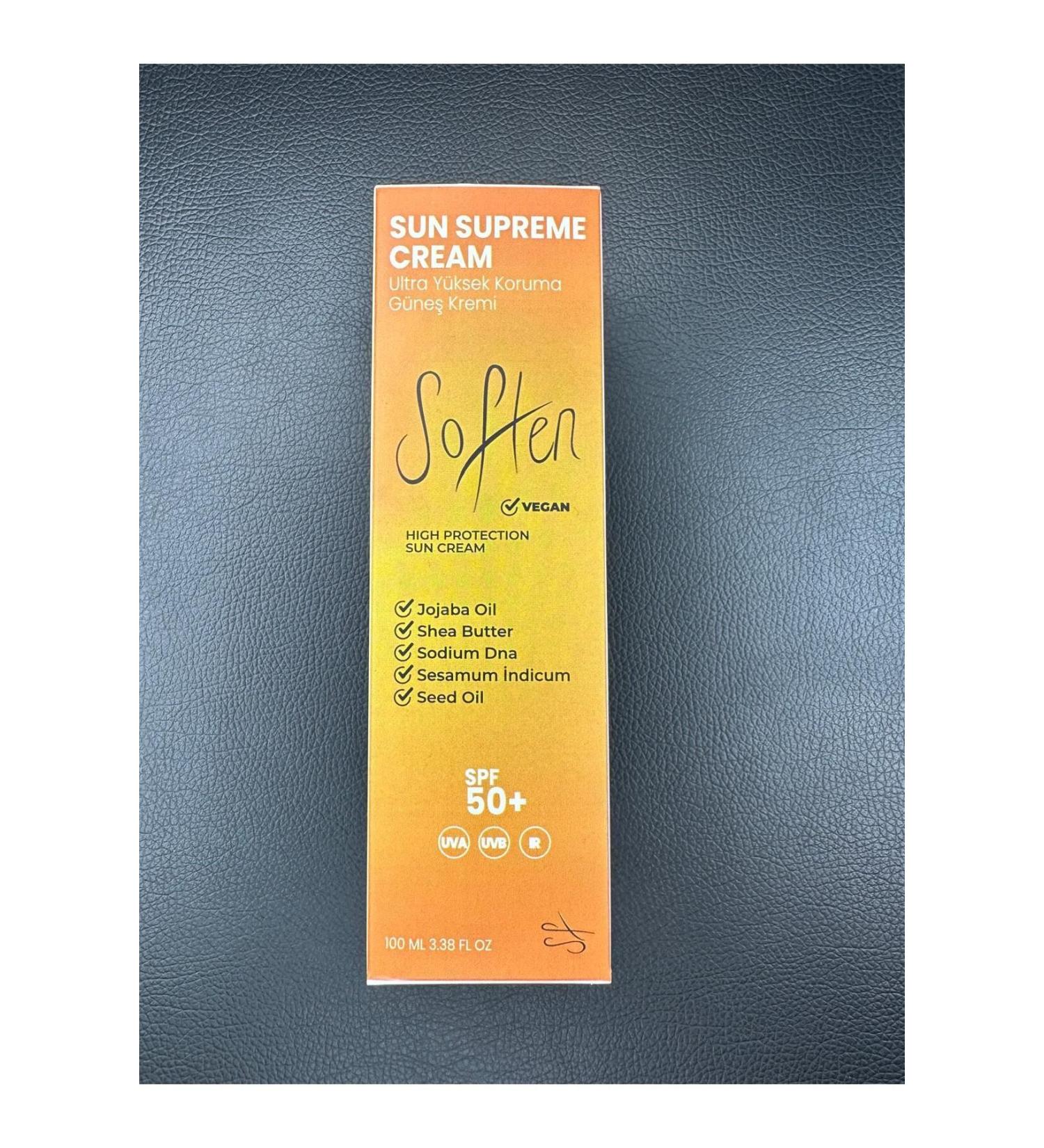 SOFTEN +50 ULTRA HIGH PROTECTION SUN CREAM