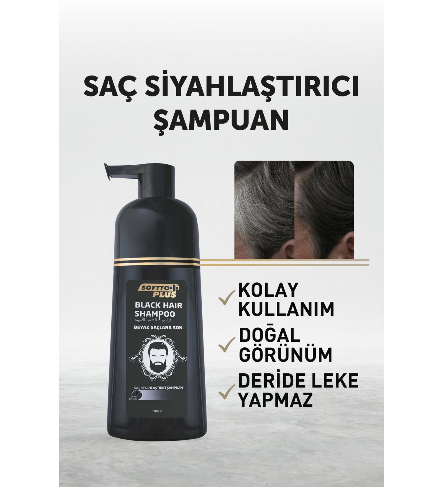 Softto Plus HERBAL SHAMPOO EFFECTIVE AGAINST HAIR LOSS FOR SHEDDING HAIR 360 ML CHARMS628