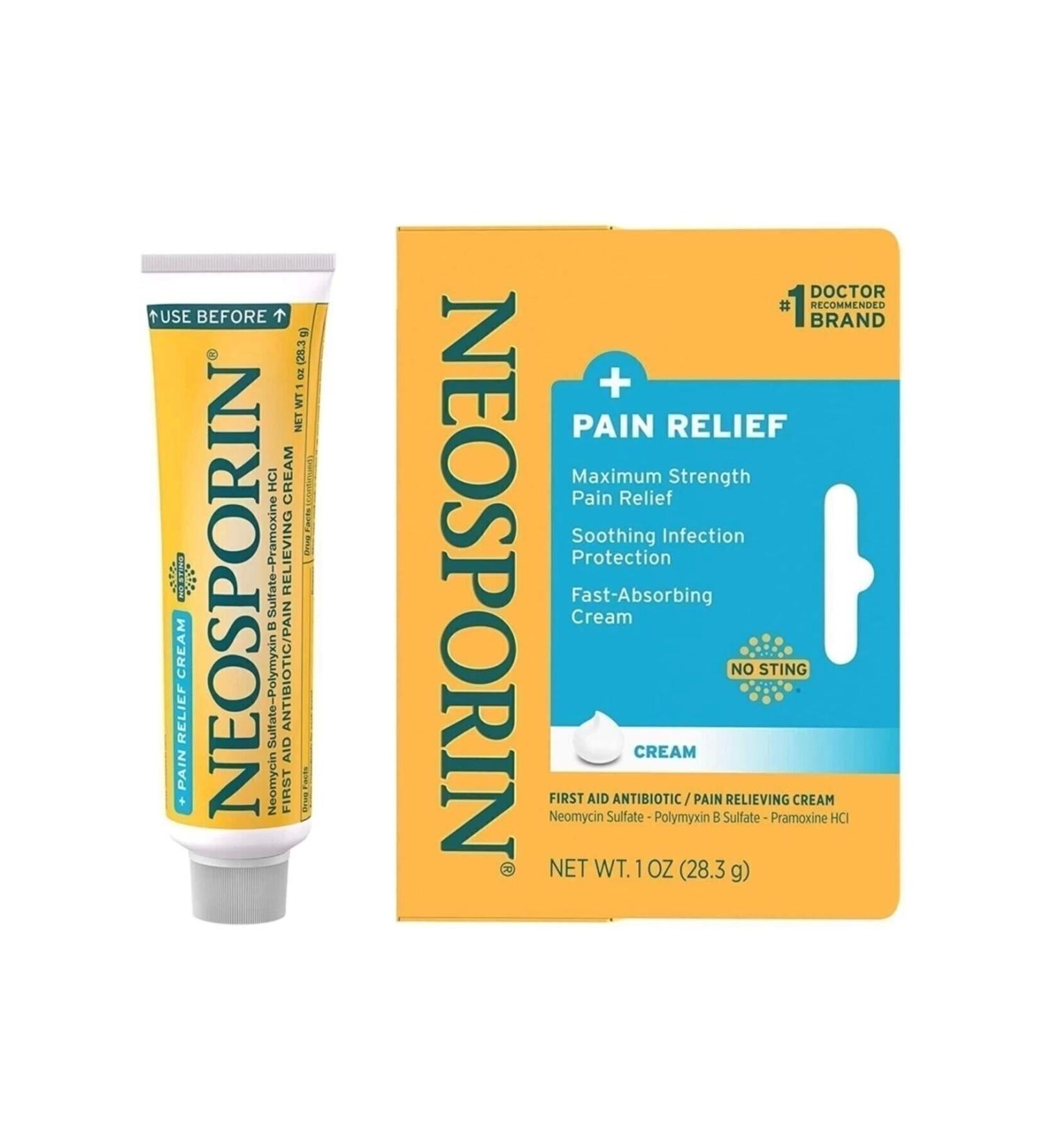 Neosporin Pain Relief Cream 28.3 G