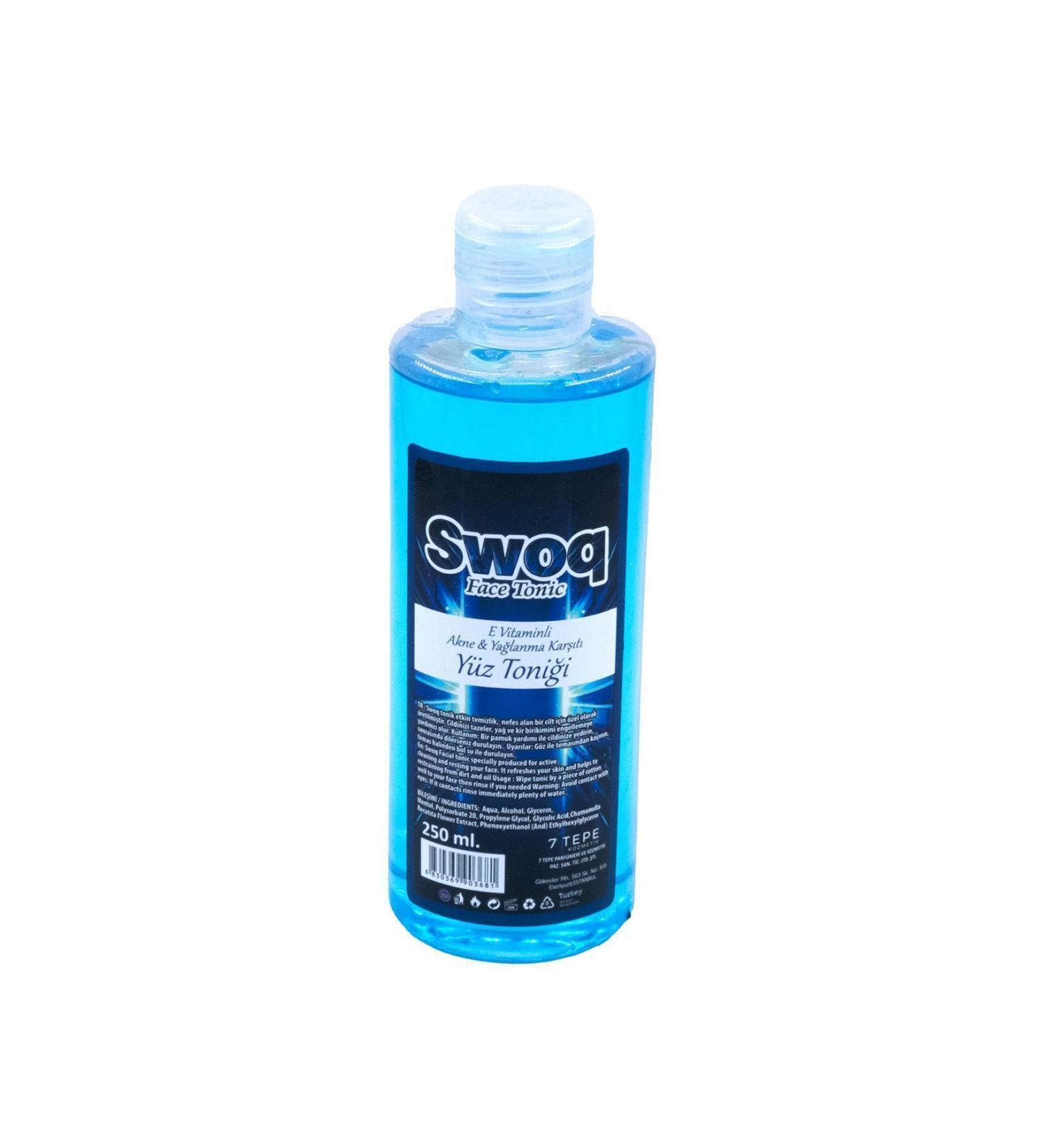 SWOQ Acne & Pimple Prevention Face Toner 250ml