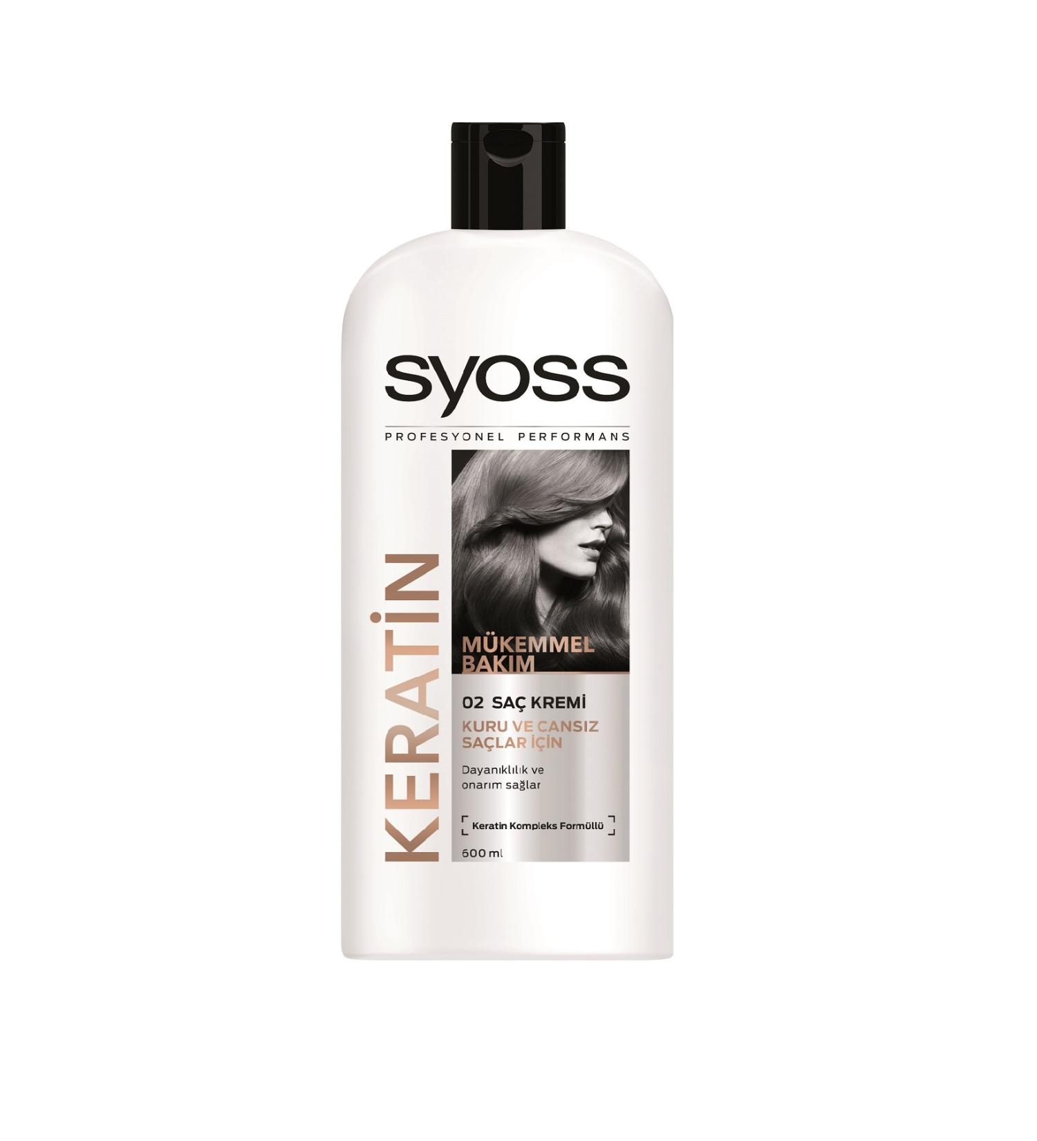 Syoss Keratin Hair Conditioner 600 ml