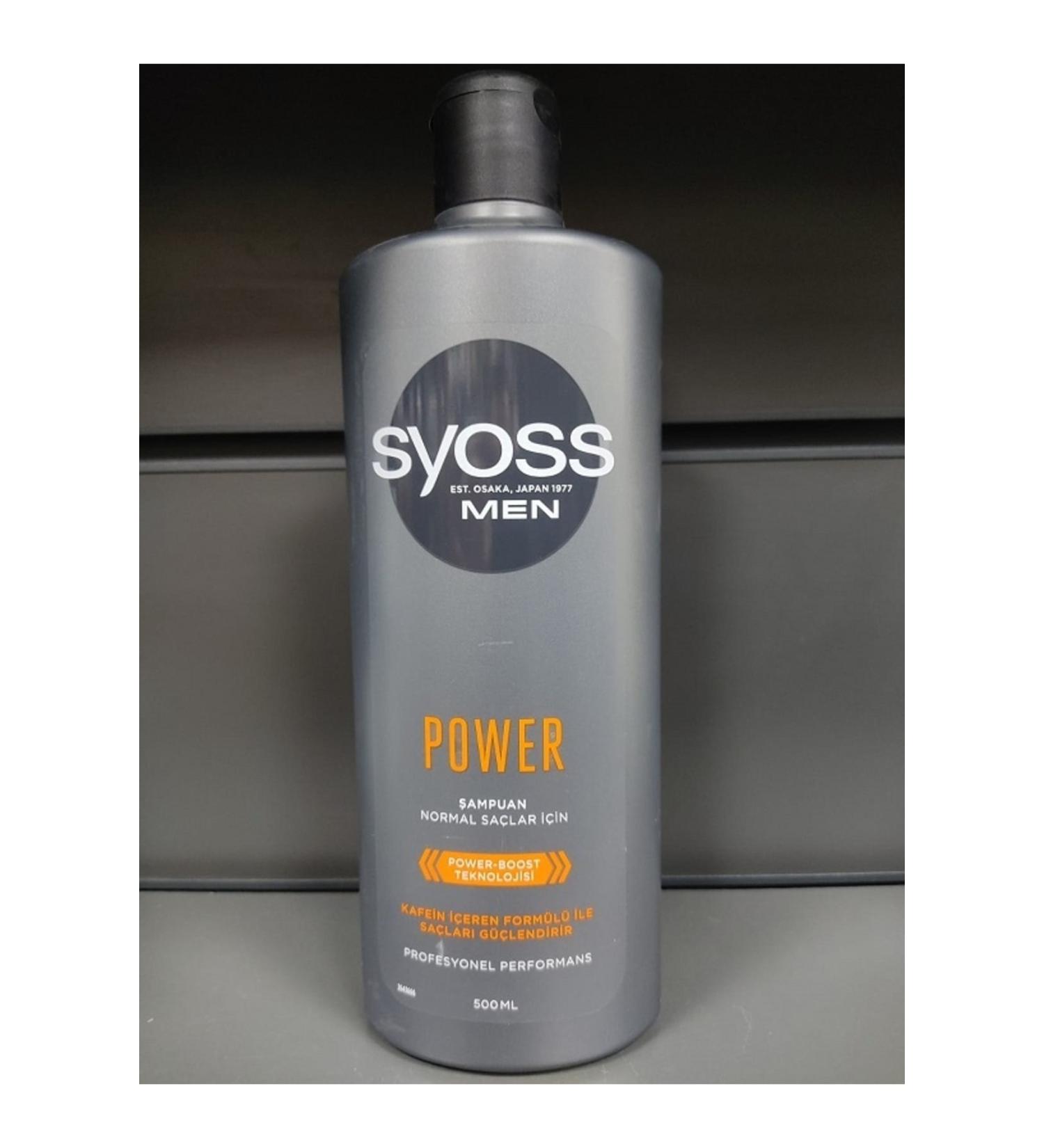 Syoss Men Power Shampoo For Normal Hair 500ml..miracle040479