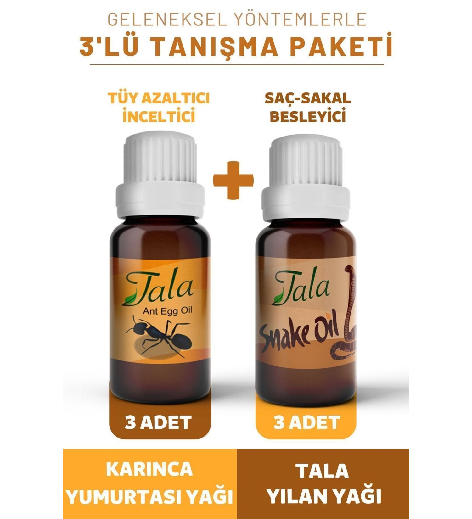 Tala Ant Egg Oil - Snake Oil Introduction Package Original Bandroll and Hologram - Buy Online on GoSupps.com