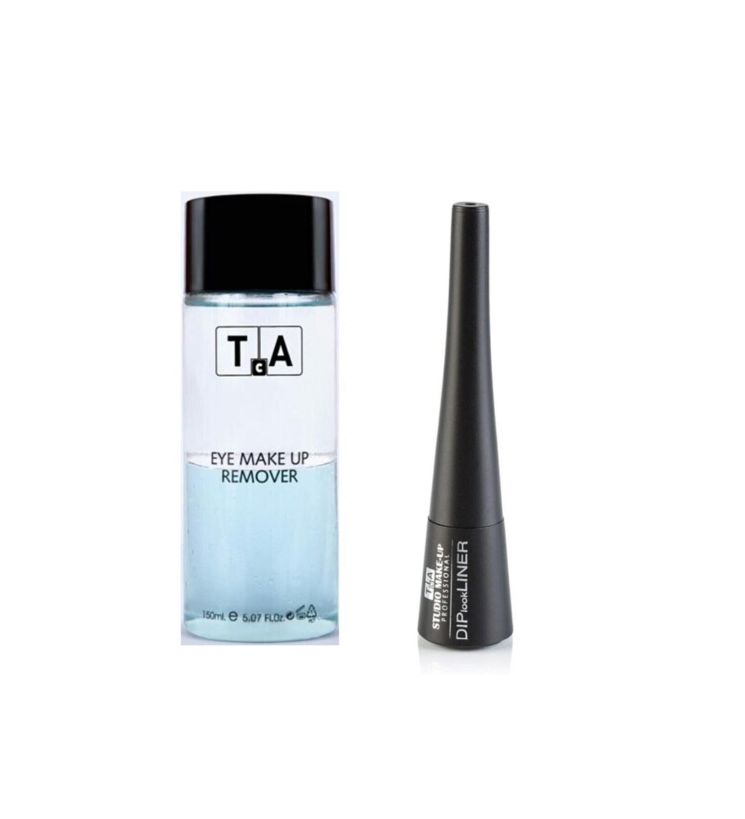 TCA Studio Make Up TCA Studio Make-up Waterproof Diplookliner 4 Ml + Makeup Cleaner