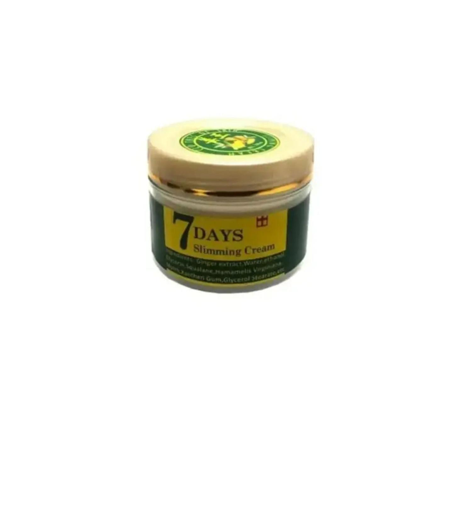 7DAYS Slimming Cream Ginger Miracle 100 ml Body Care Cream Ginger