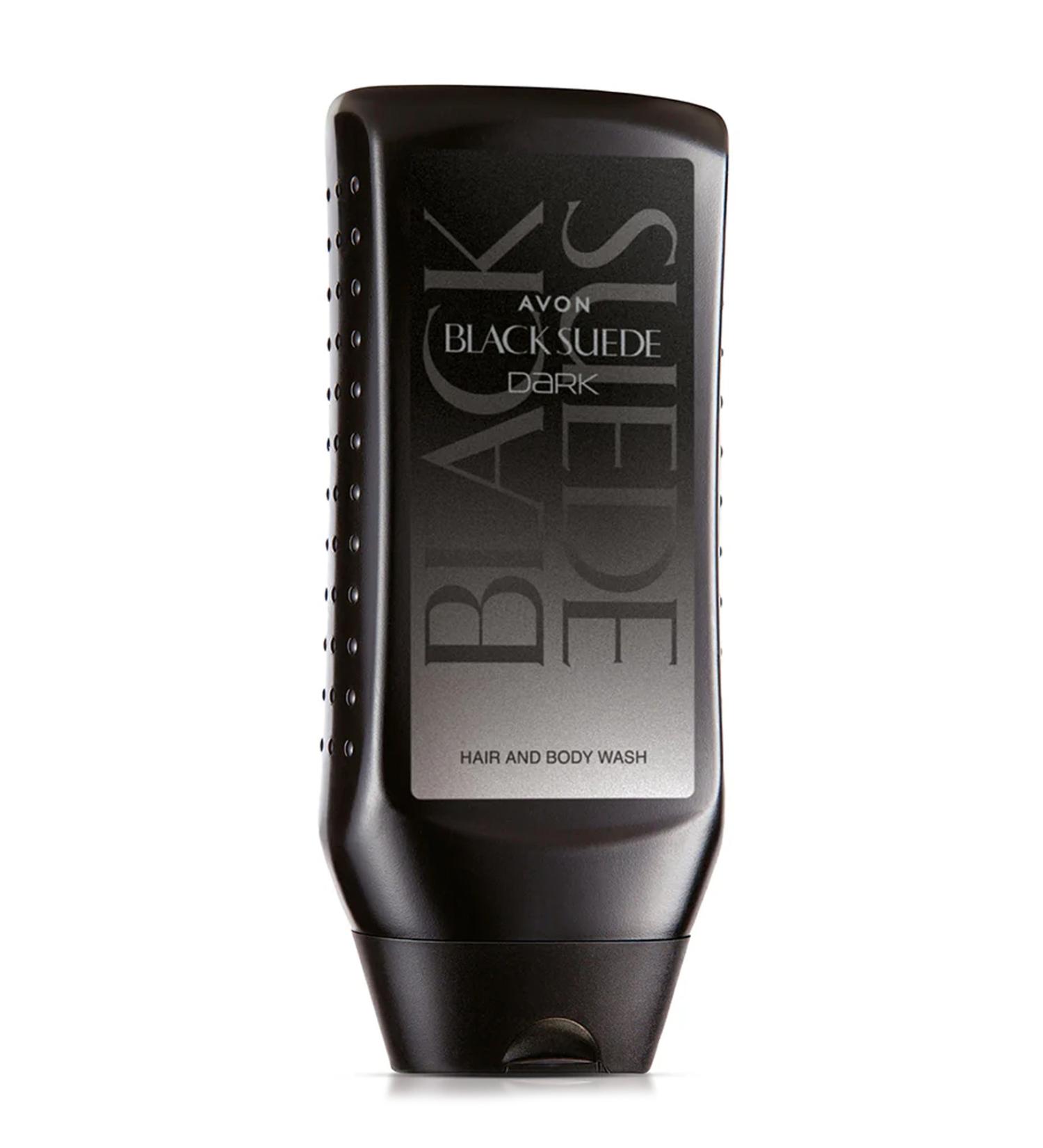 Avon Black Suede Dark Men's Hair and Body Shampoo 250 Ml.