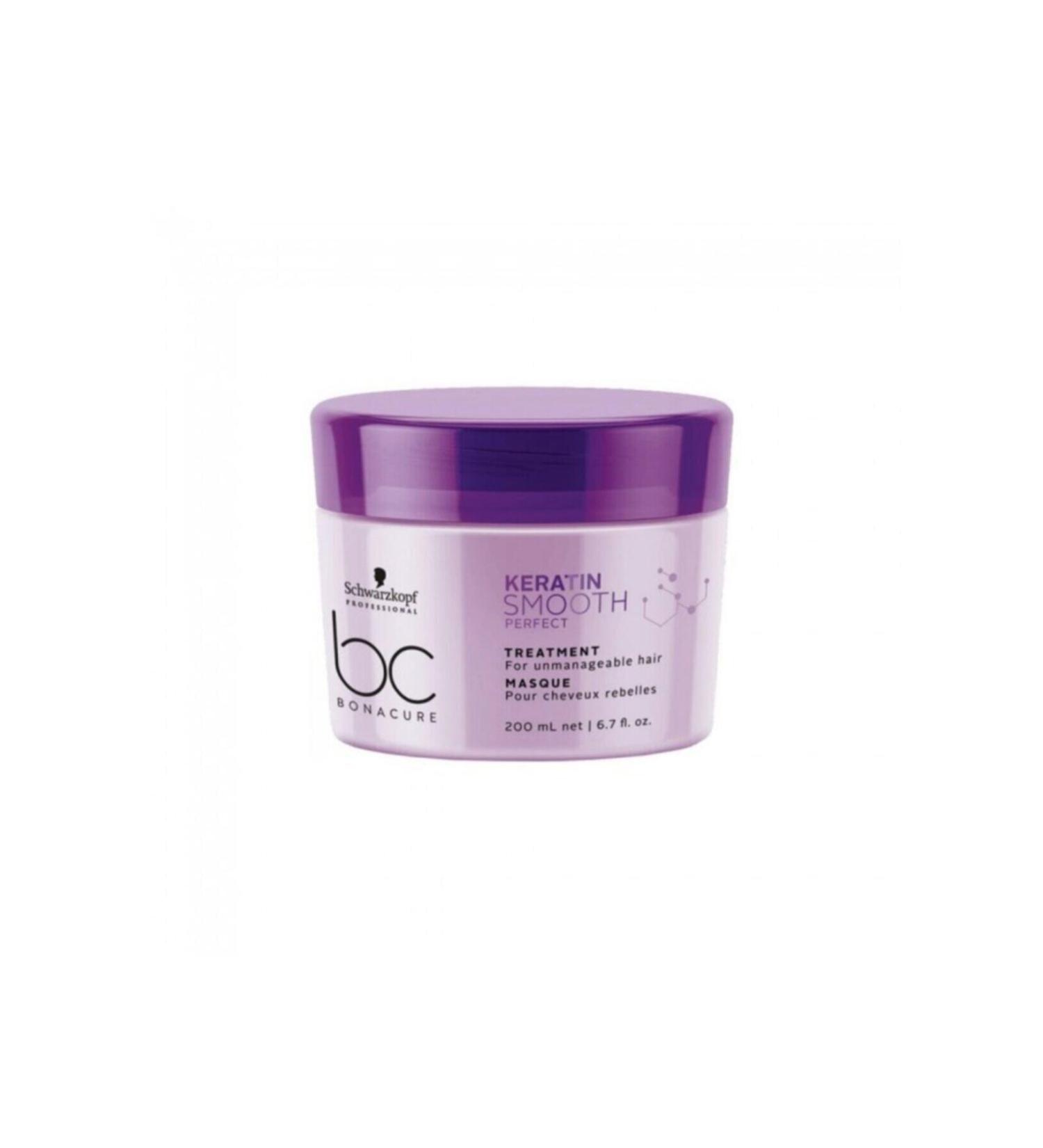 BC Bonacure BC Keratin Smooth Perfect Straightening Hair Care Cure 200ml KEY