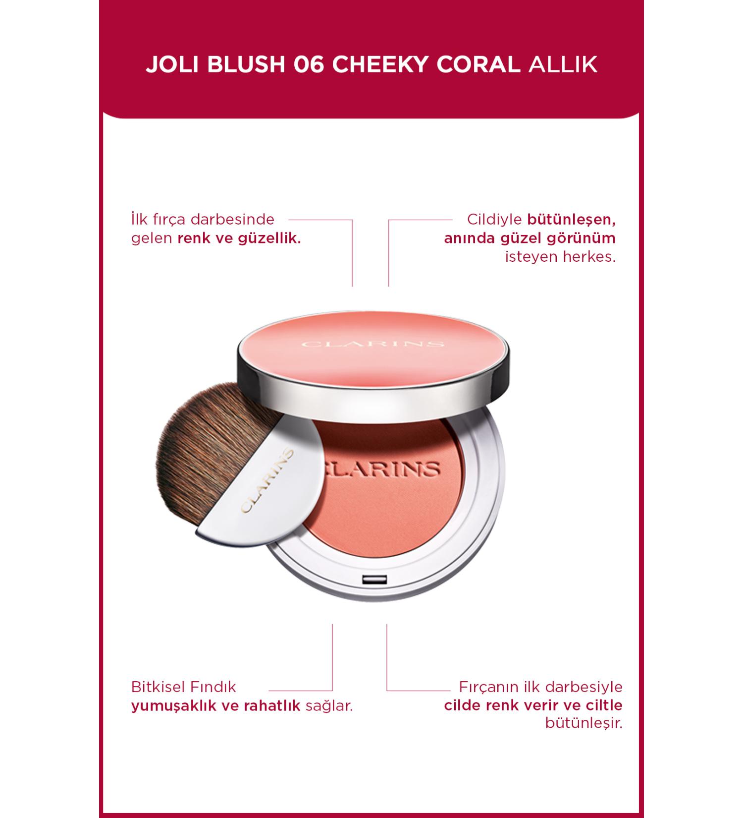 Clarins Joli Blush 06 Cheeky Coral