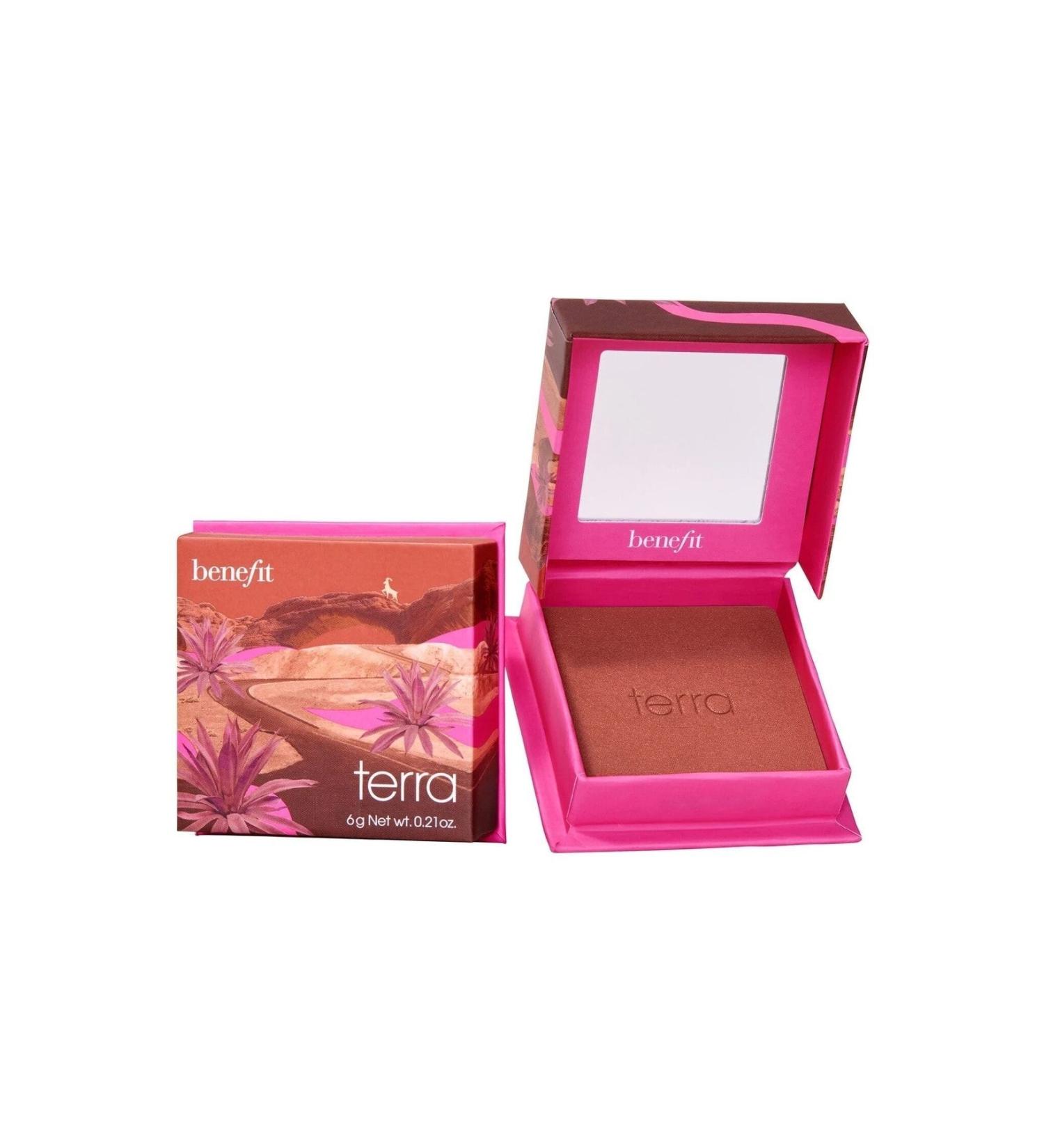 benefit cosmetics Golden Brick-Red Terra WANDERful World Earth Tones 6 gr - 01 Pinky Beach-Ko aK114