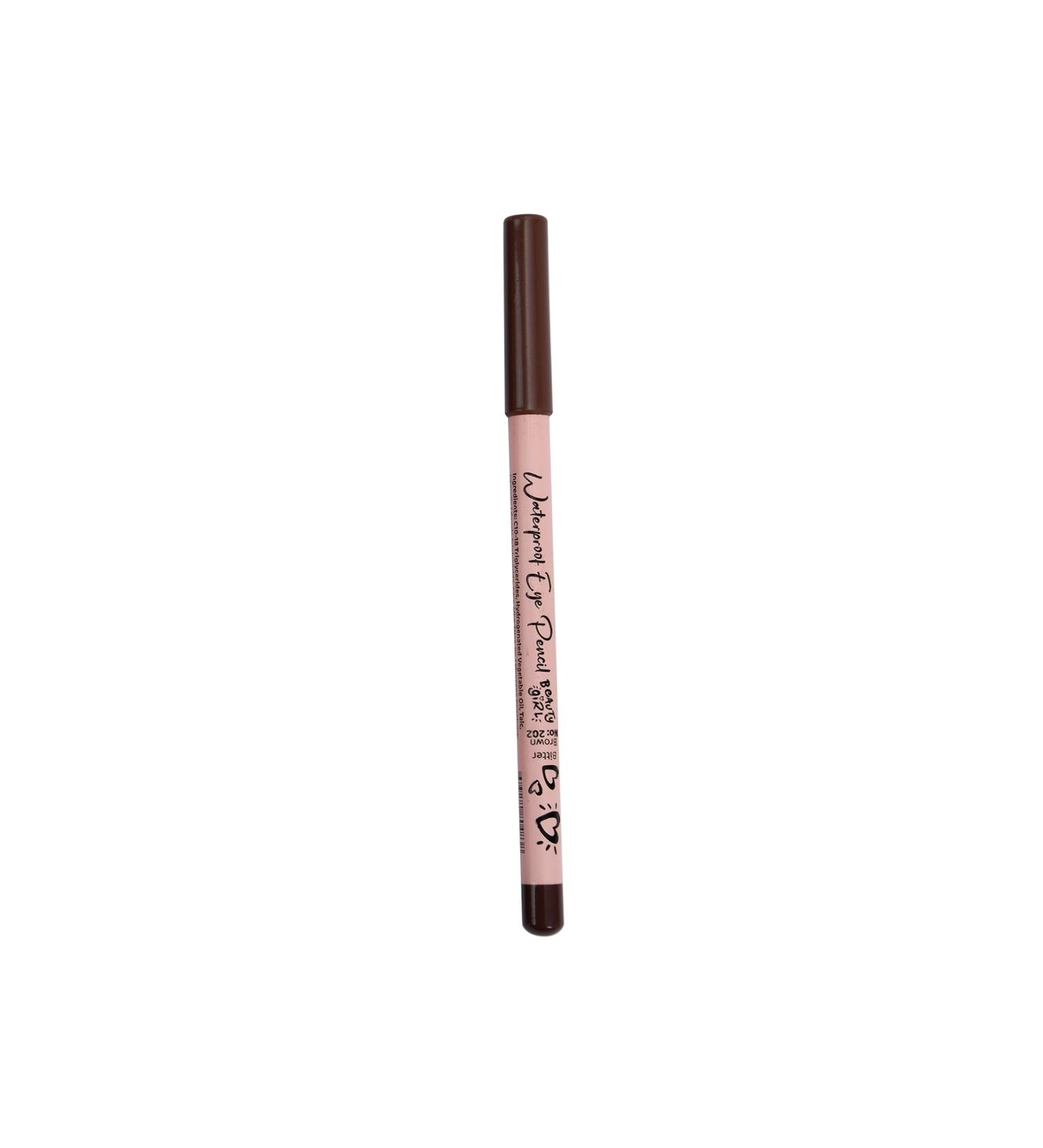beauty girl Eyeliner 202 Bitter Brown