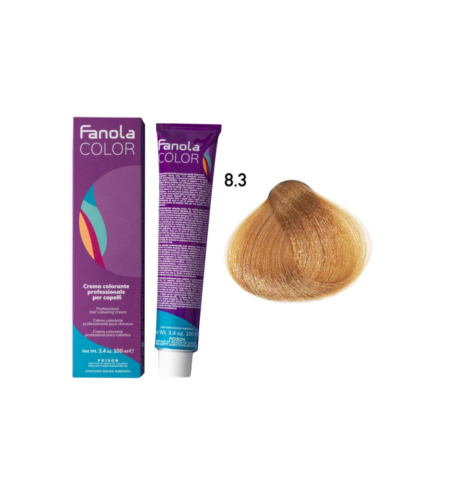 Fanola Color 100ml Light Golden Blonde 8.3