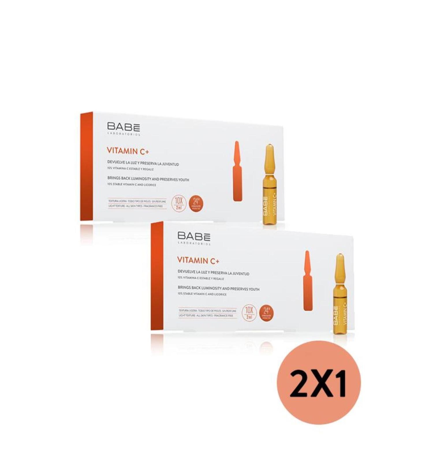 Babe Laboratorios Babevitamin C 10 Ampoules 10 X 2 ml 2 Pack