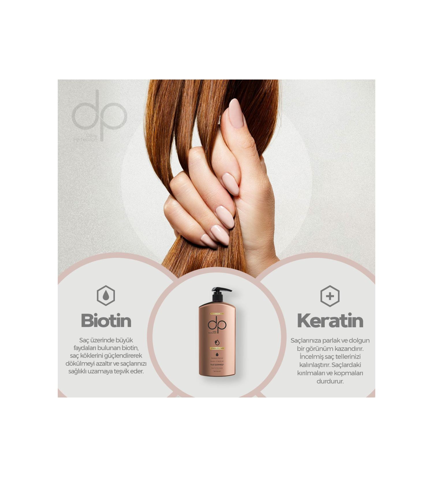 dp Daily Perfection Dp - Daily Perfection Black Cumin Salt-Free Shampoo X2 Pieces 500ml